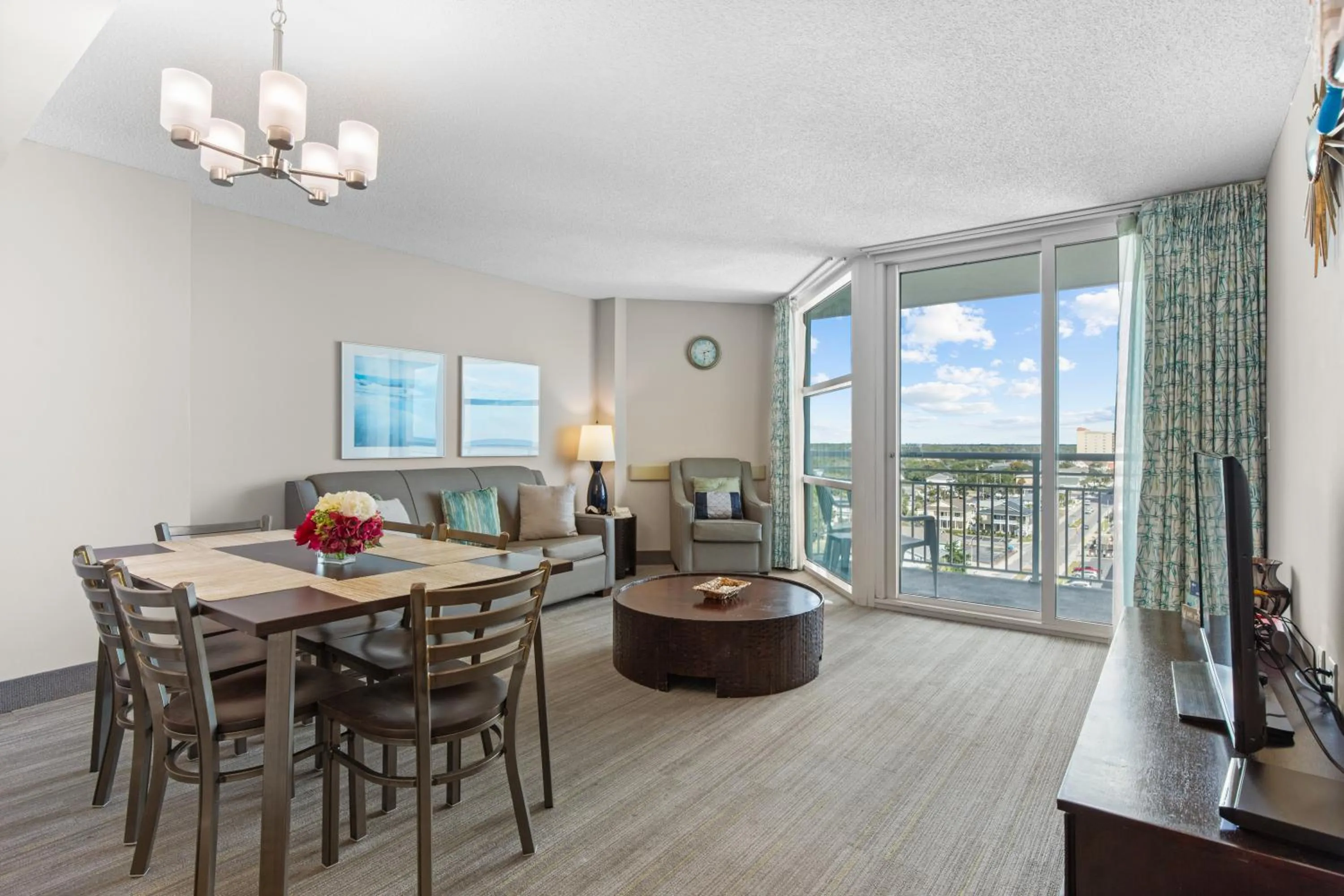 Living room in Seaside Resort