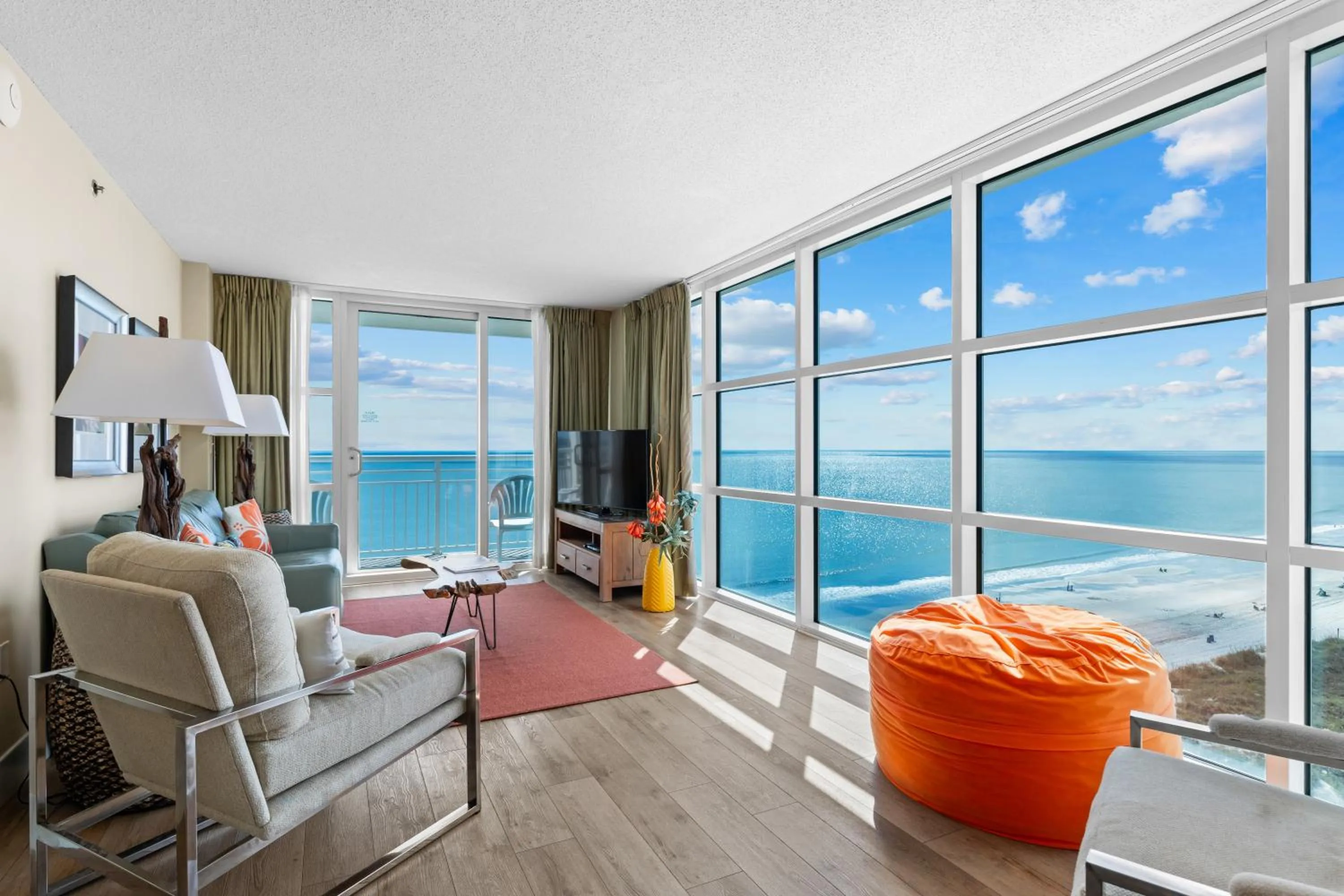 Living room in Seaside Resort