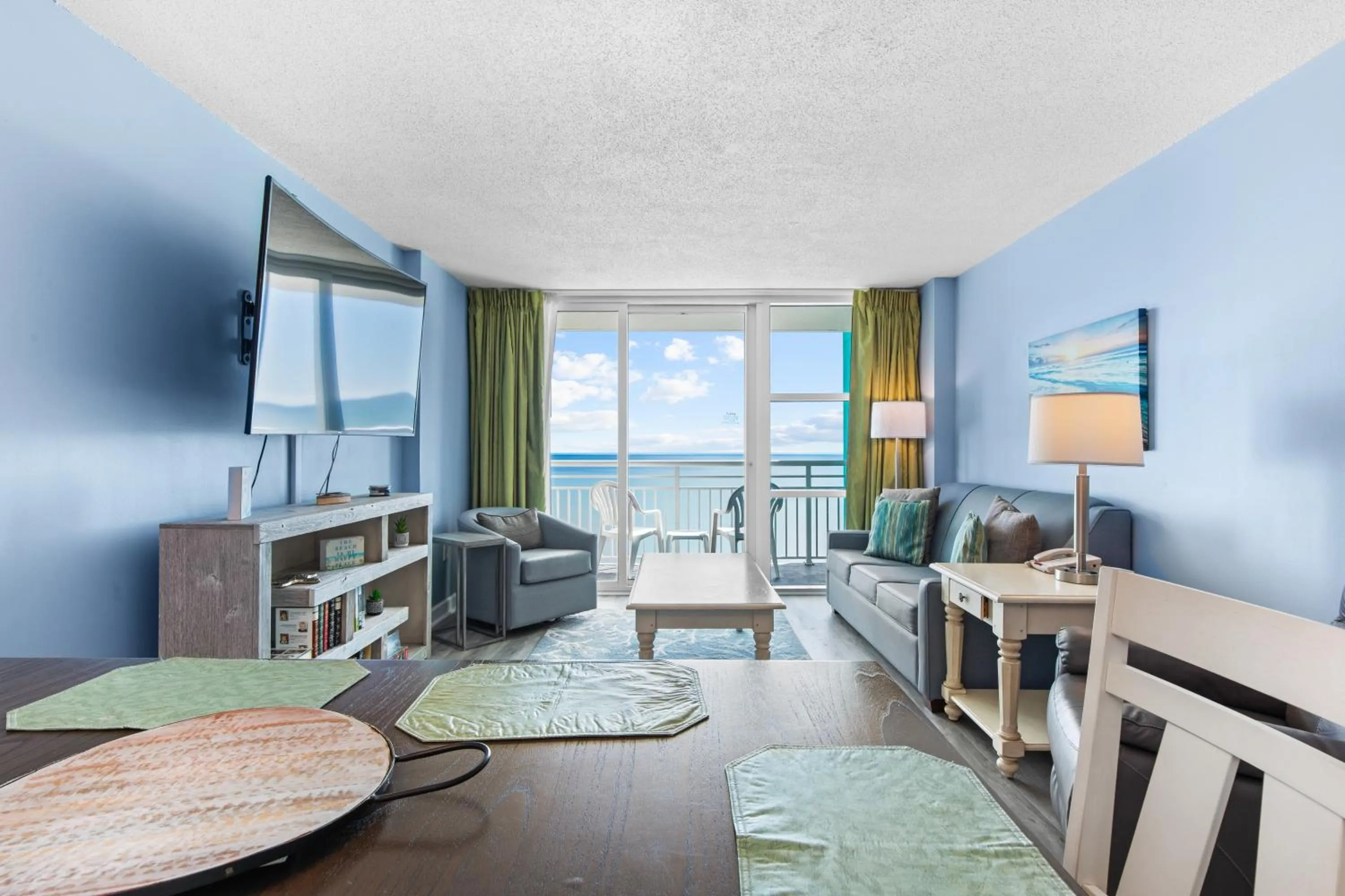 Living room in Seaside Resort