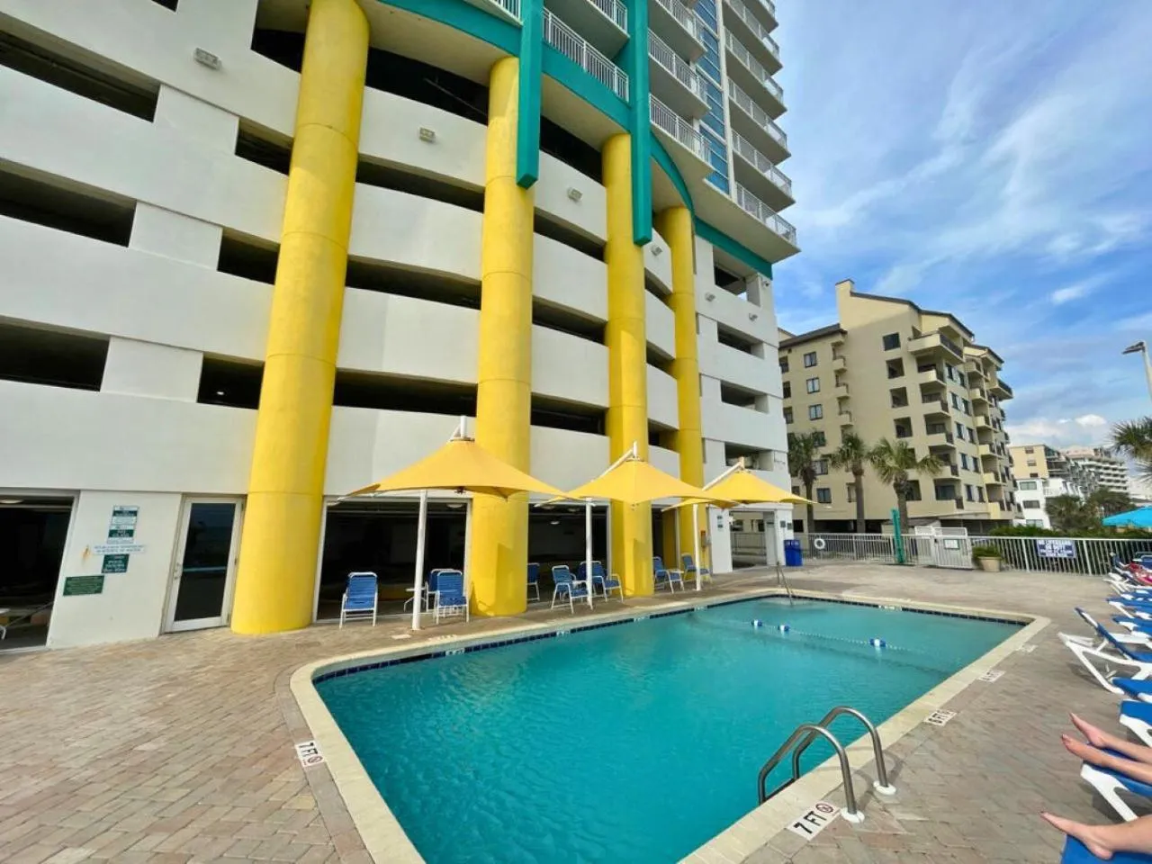 Swimming pool in Seaside Resort