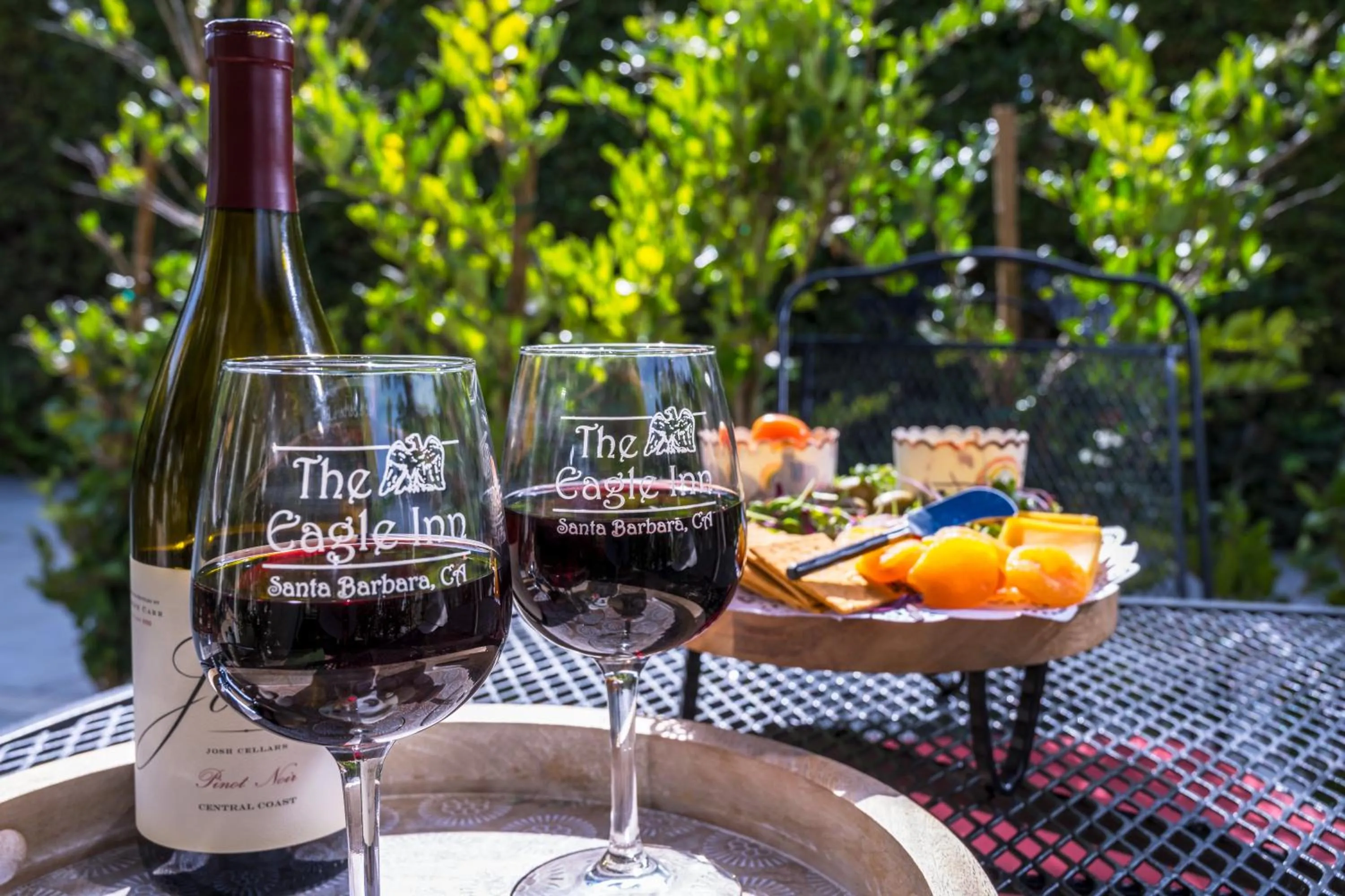 Patio in The Eagle Inn