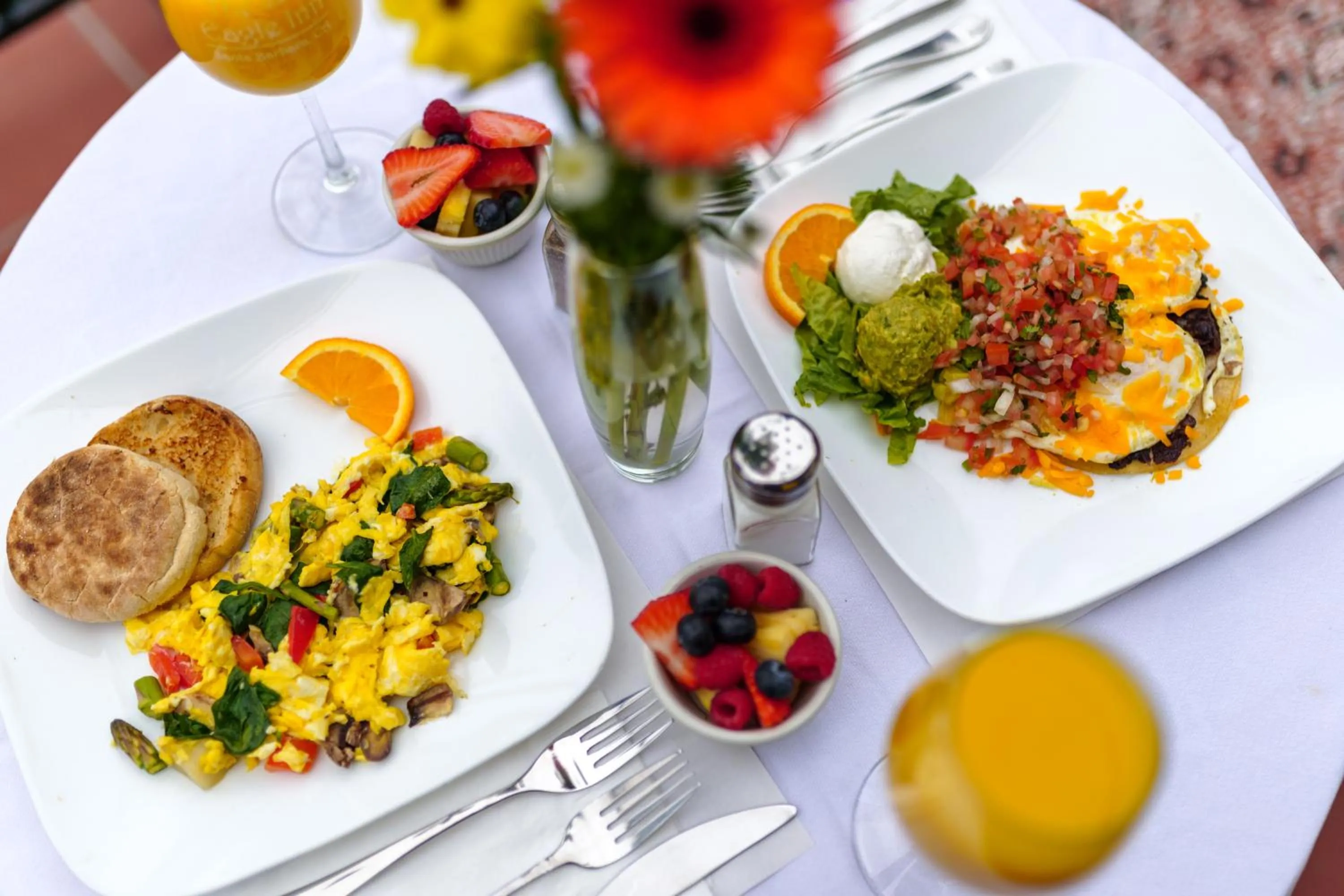 Breakfast in The Eagle Inn