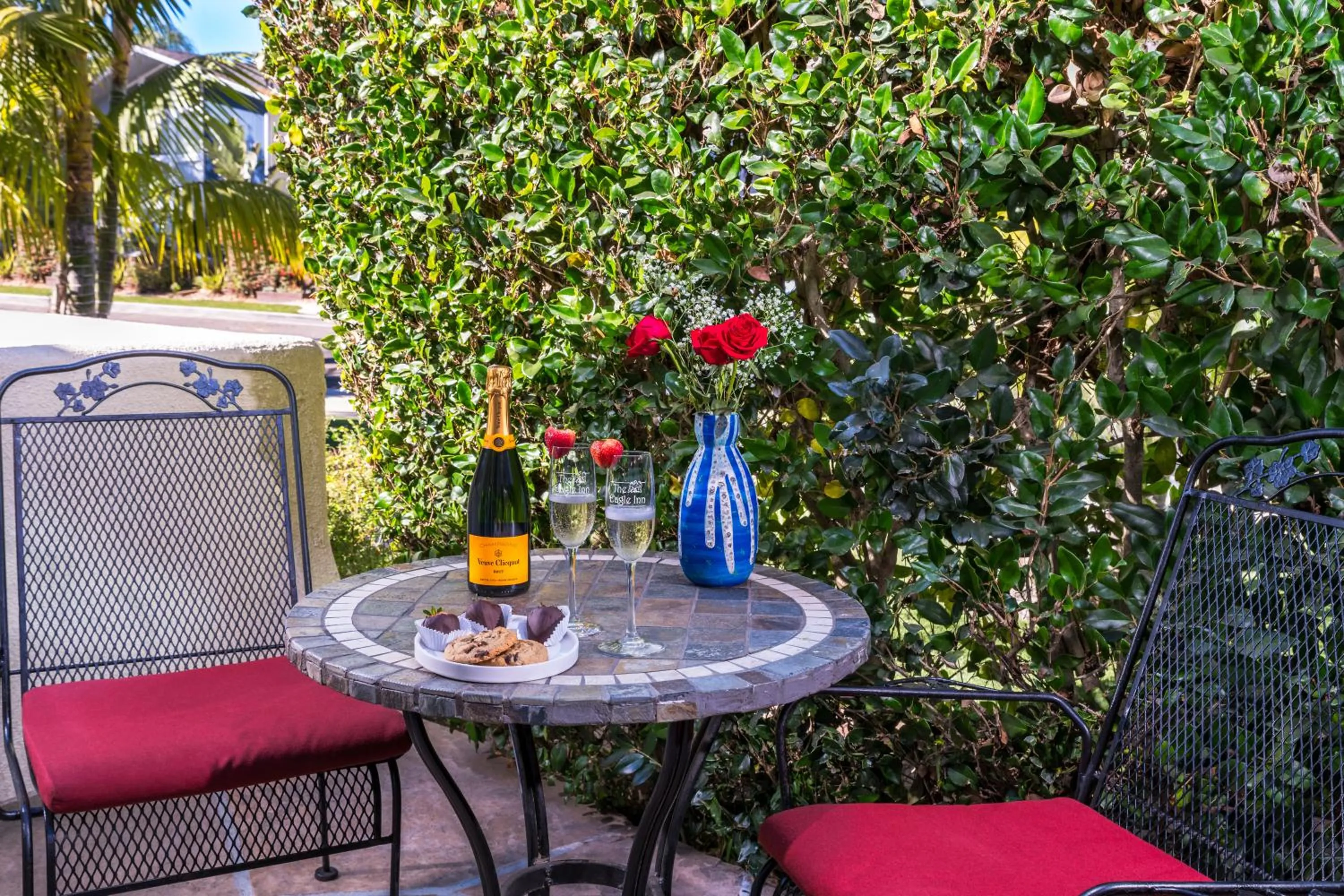 Patio in The Eagle Inn