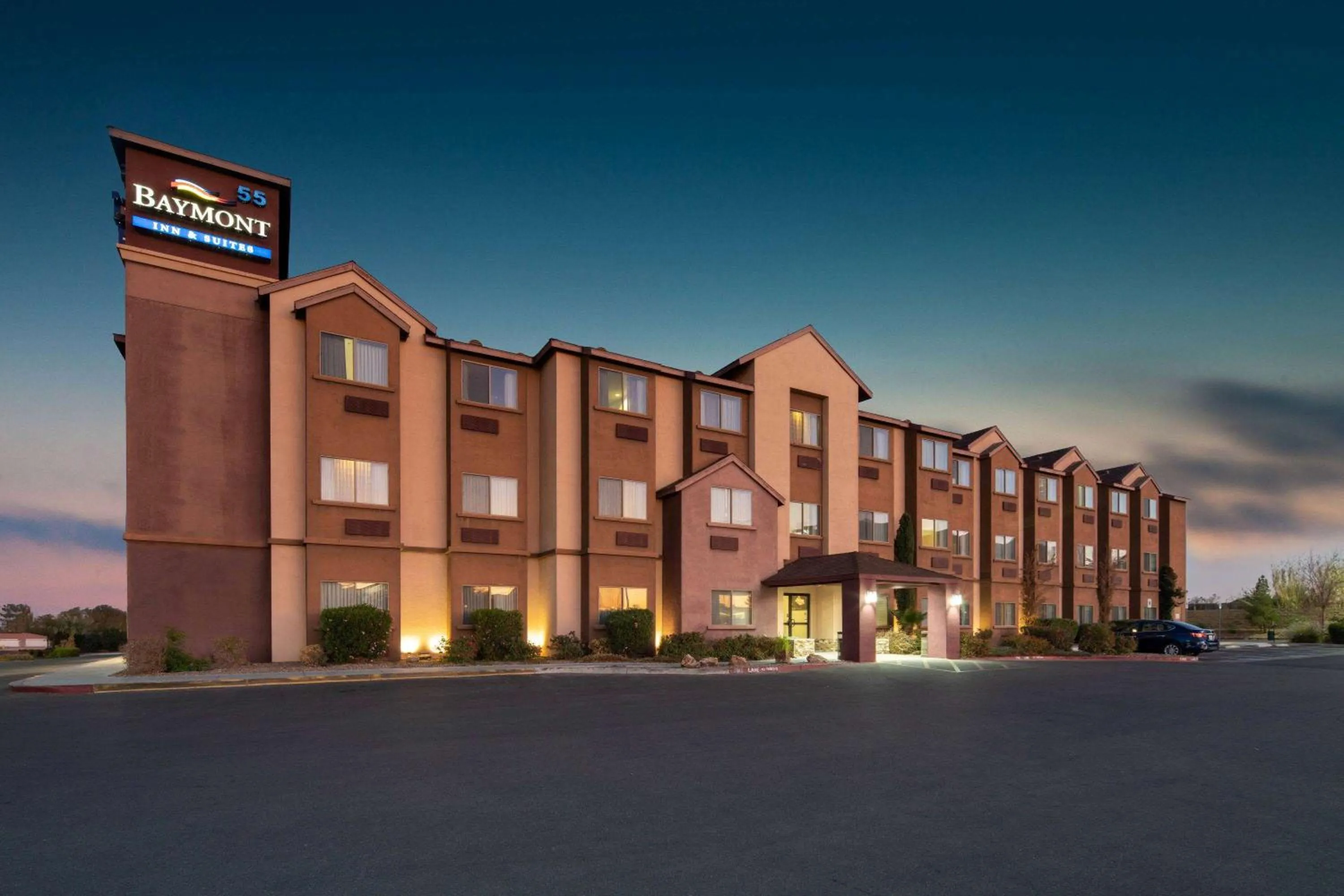 Property building in Baymont by Wyndham Las Vegas South Strip