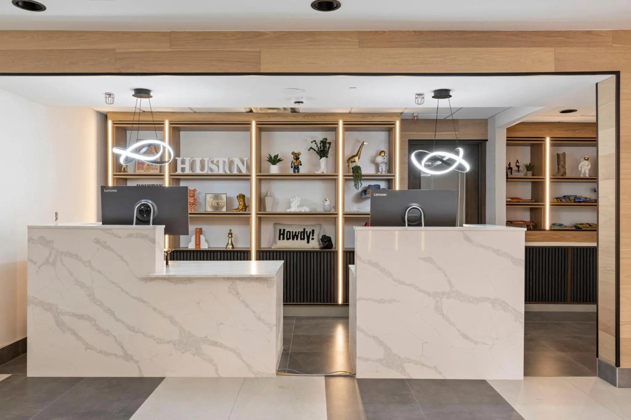 Lobby or reception in Kompose Boutique Hotel Houston Cy-Fair