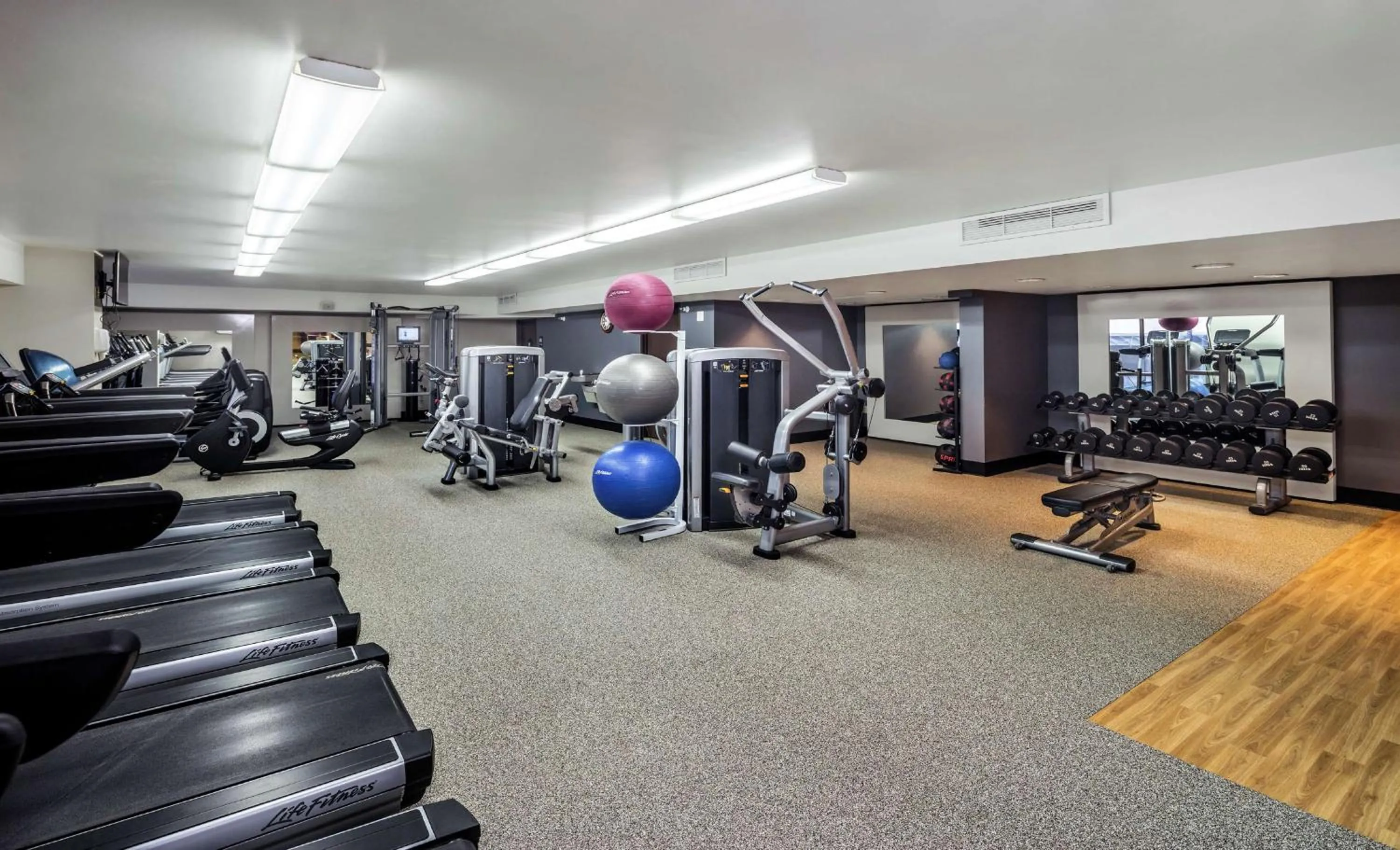 Fitness centre/facilities in DoubleTree by Hilton San Jose