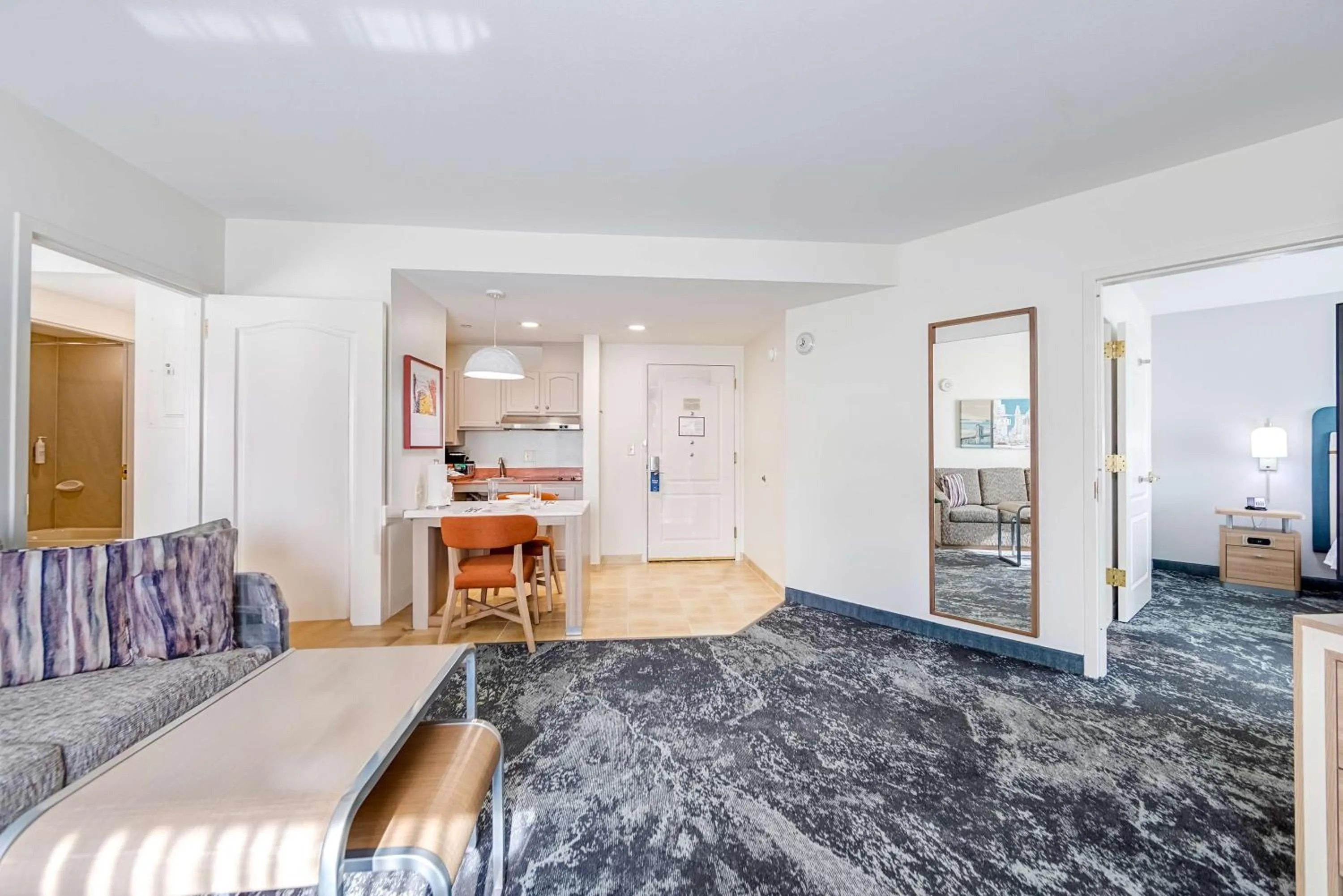 Living room in Homewood Suites by Hilton East Rutherford - Meadowlands, NJ