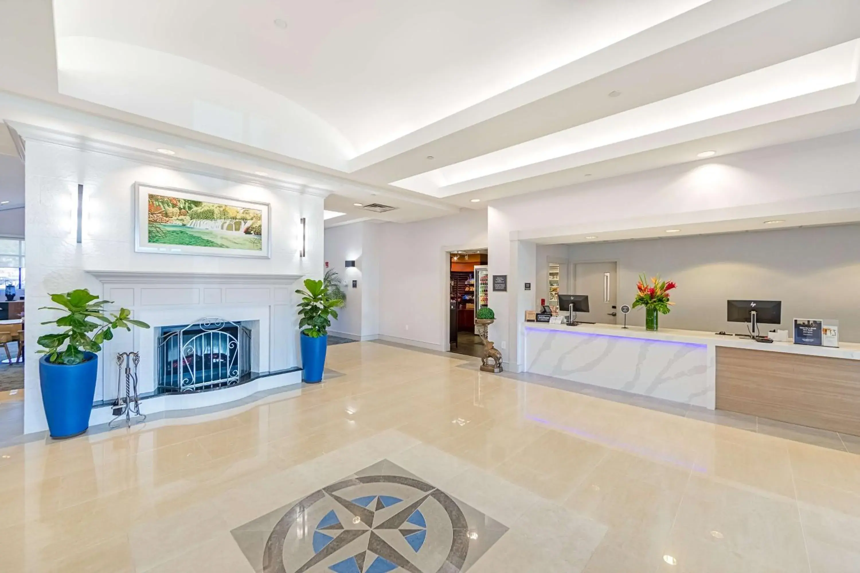 Lobby or reception in Homewood Suites by Hilton East Rutherford - Meadowlands, NJ Lobby or reception in Homewood Suites by Hilton East Rutherford - Meadowlands, NJ