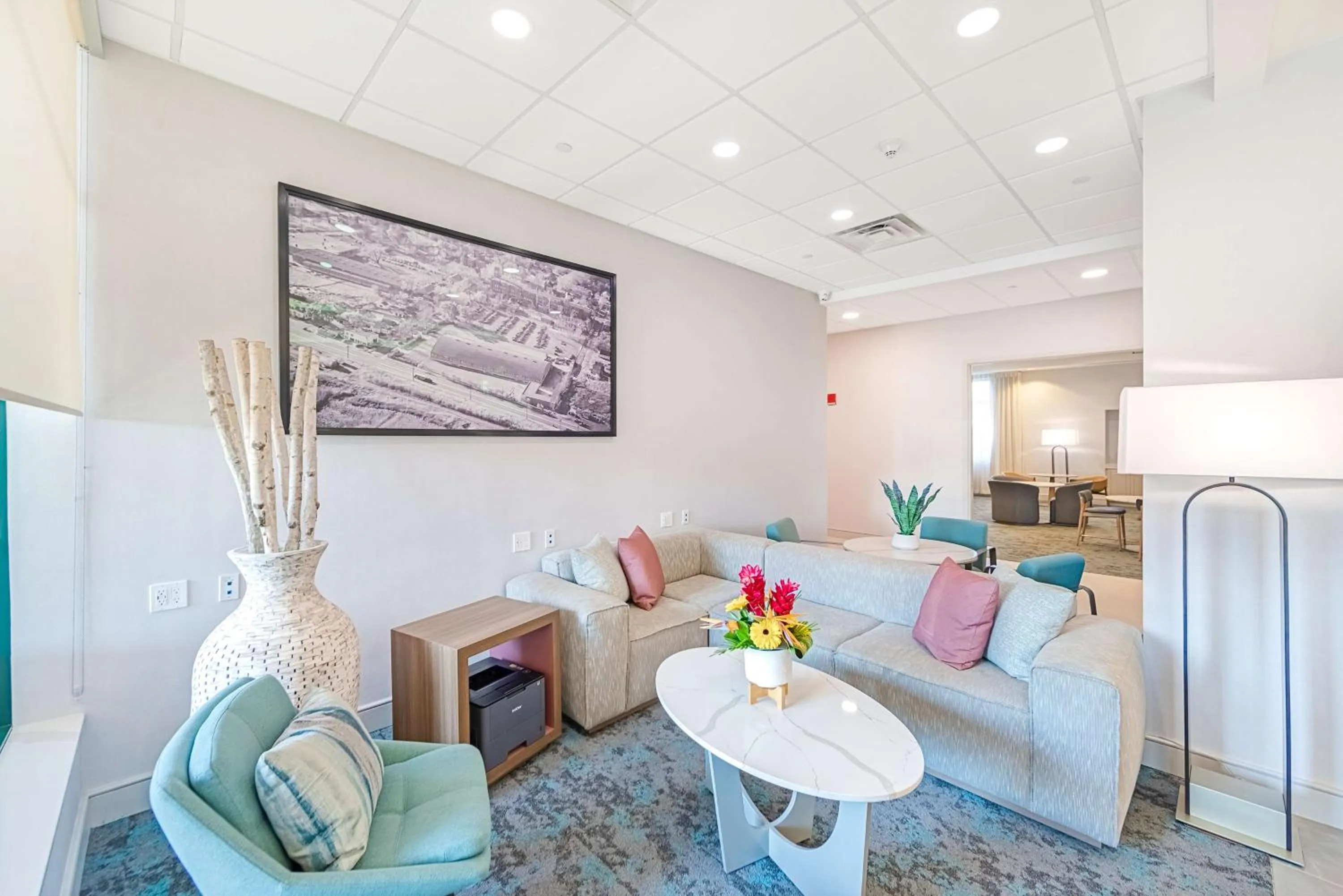 Lobby or reception in Homewood Suites by Hilton East Rutherford - Meadowlands, NJ