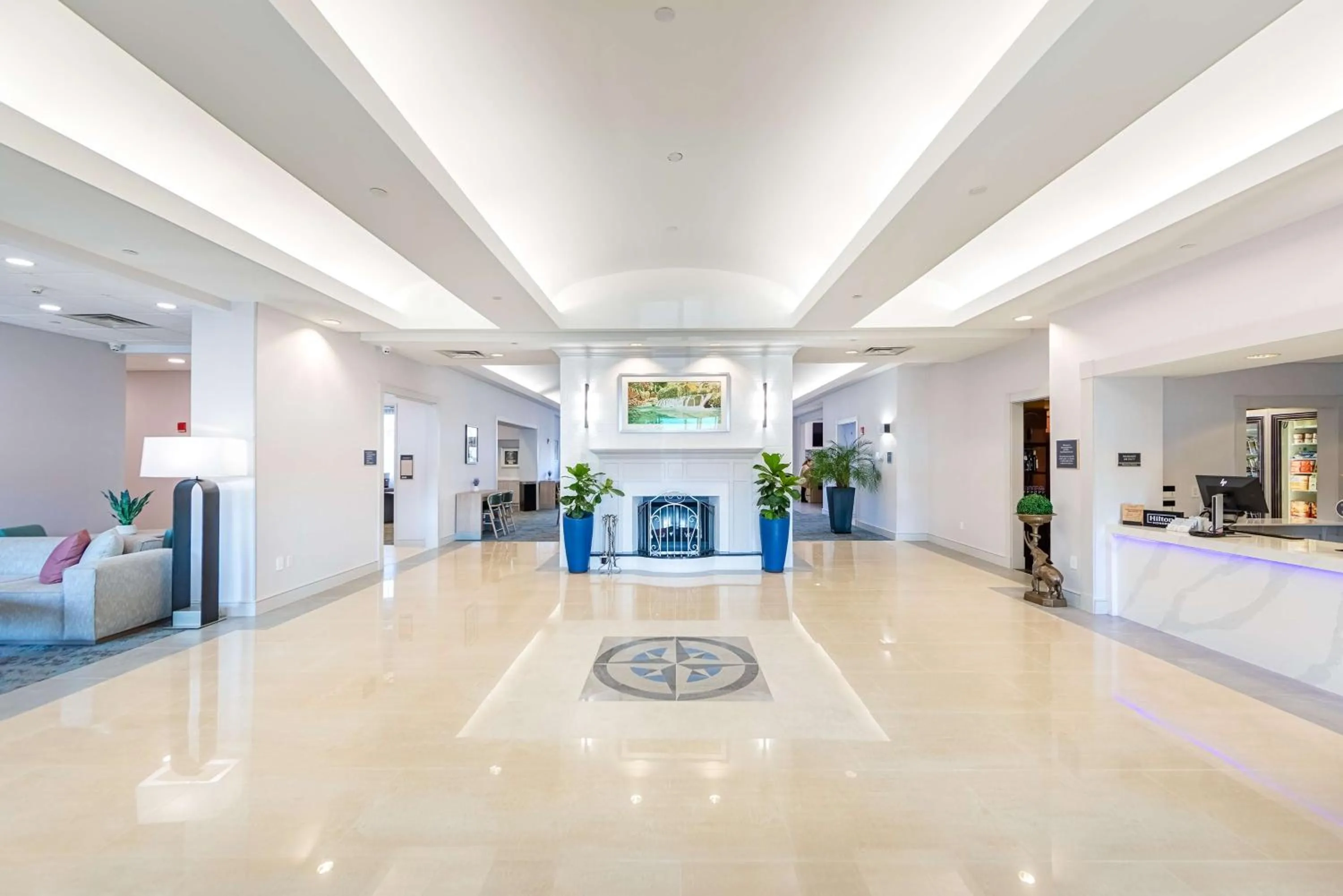 Lobby or reception in Homewood Suites by Hilton East Rutherford - Meadowlands, NJ
