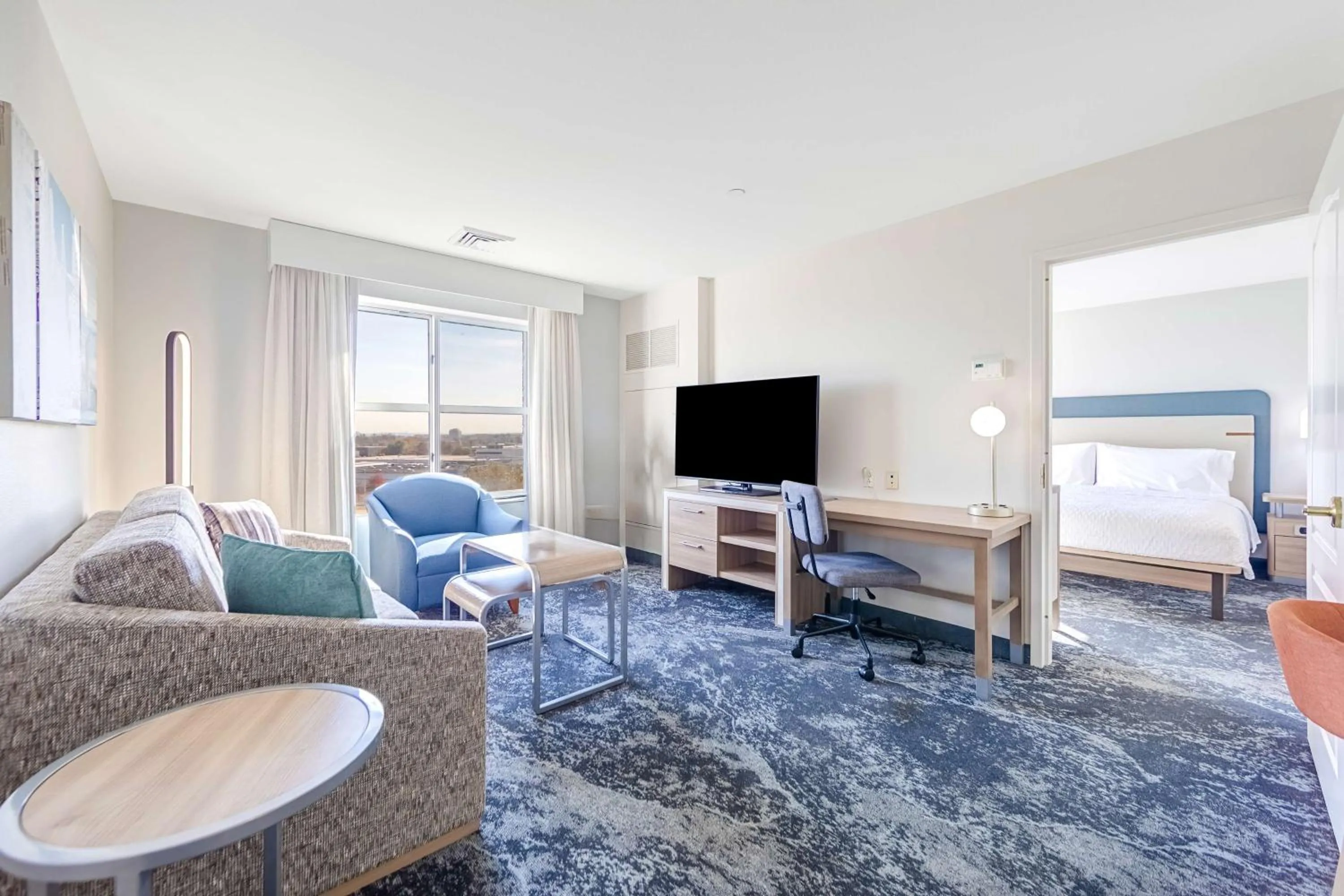 Living room in Homewood Suites by Hilton East Rutherford - Meadowlands, NJ