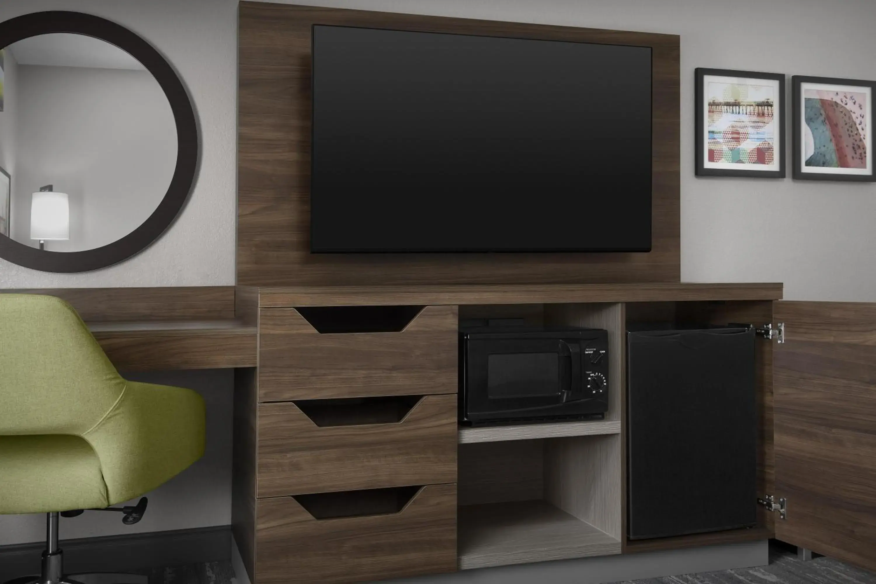 Bedroom in Hampton Inn & Suites Jacksonville South - Bartram Park Bedroom in Hampton Inn & Suites Jacksonville South - Bartram Park