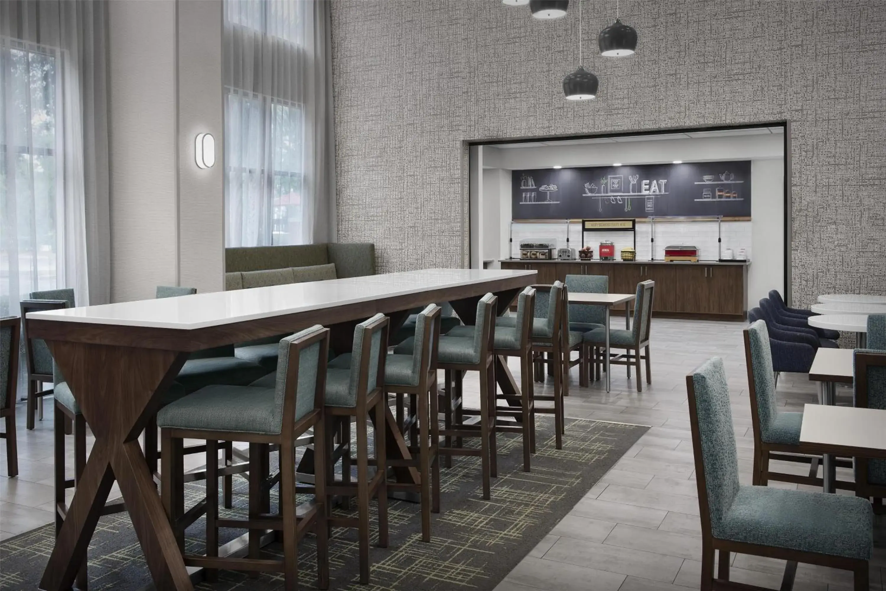 Breakfast in Hampton Inn & Suites Jacksonville South - Bartram Park Breakfast in Hampton Inn & Suites Jacksonville South - Bartram Park