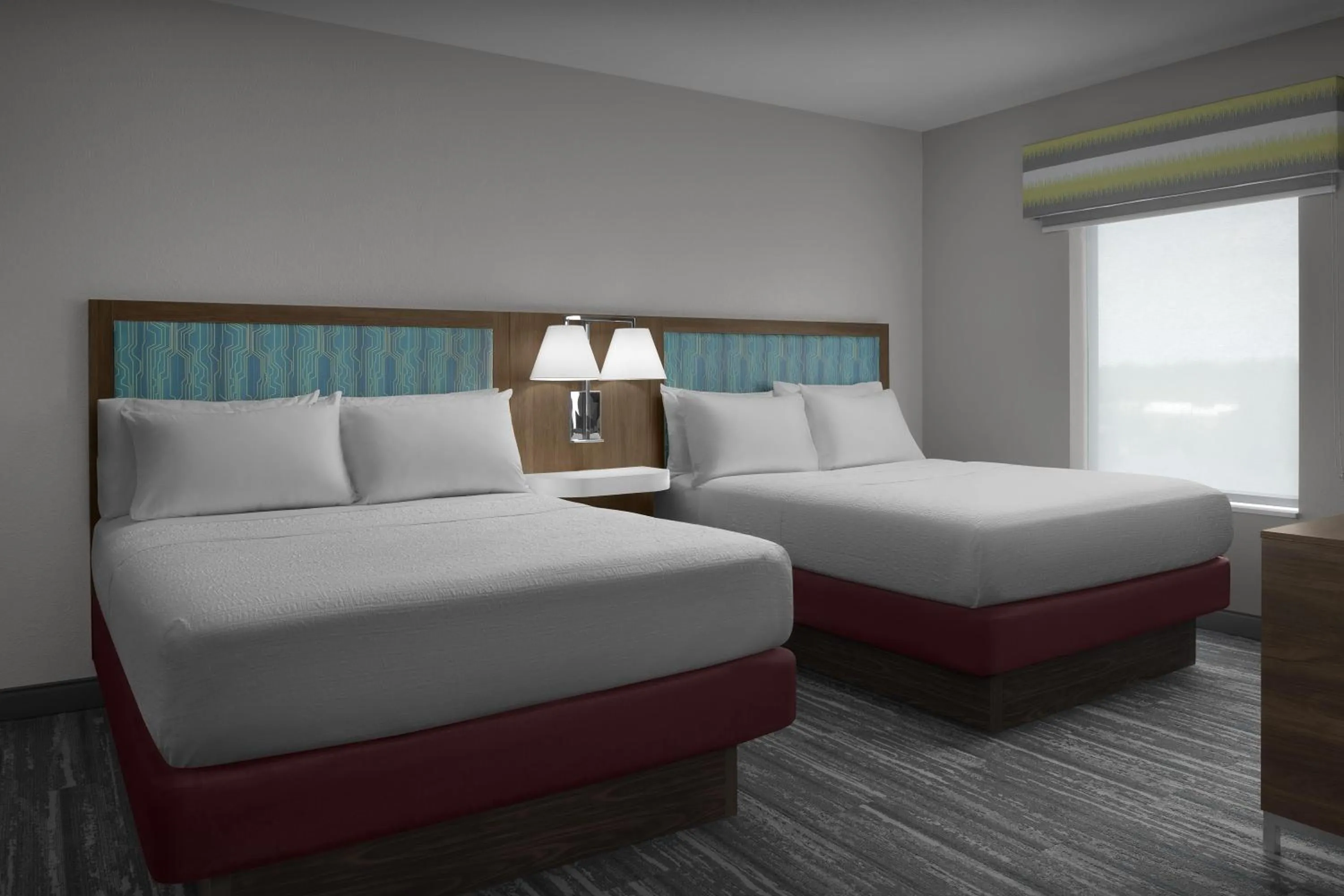 Bed in Hampton Inn & Suites Jacksonville South - Bartram Park