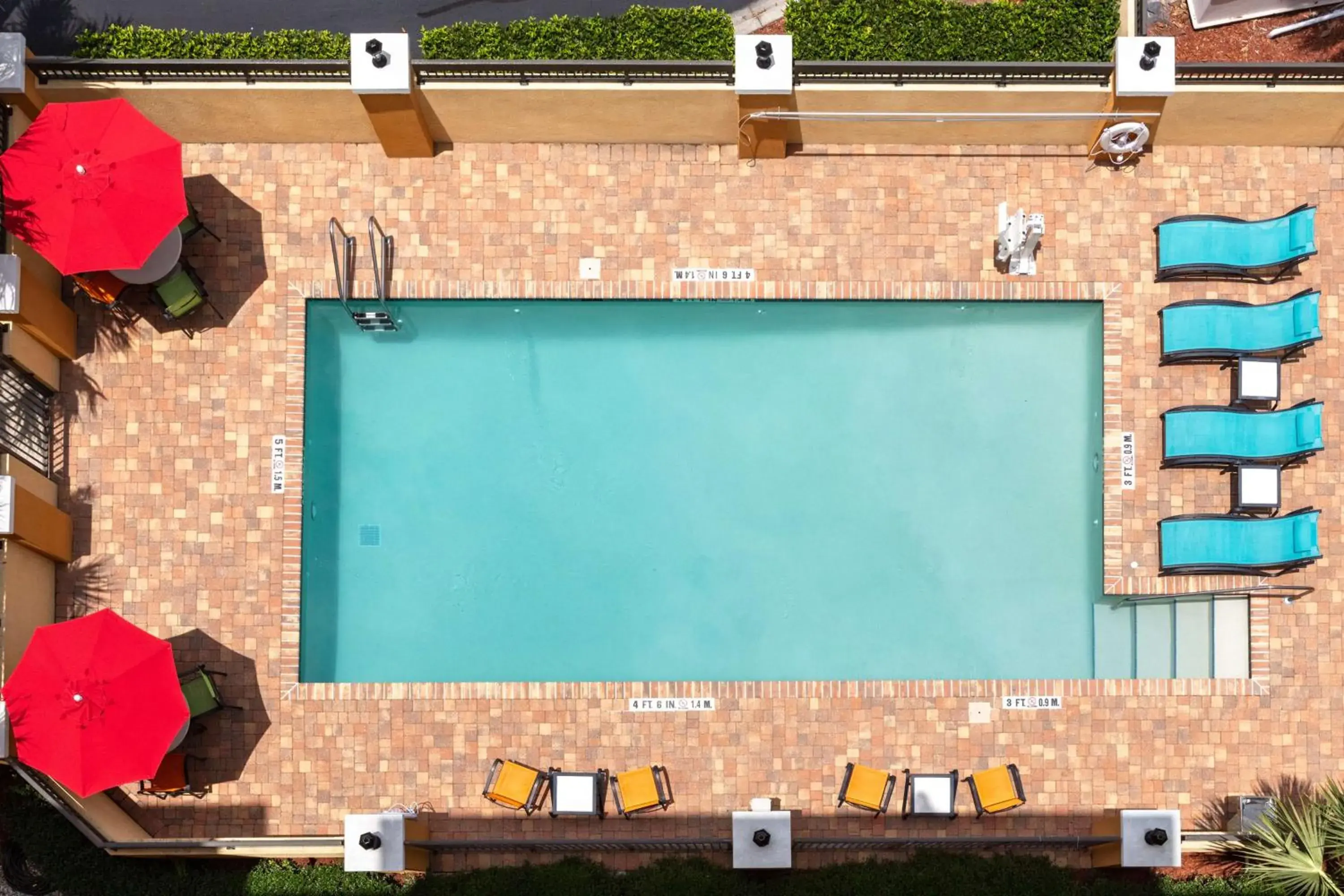 Pool view in Hampton Inn & Suites Jacksonville South - Bartram Park Pool view in Hampton Inn & Suites Jacksonville South - Bartram Park