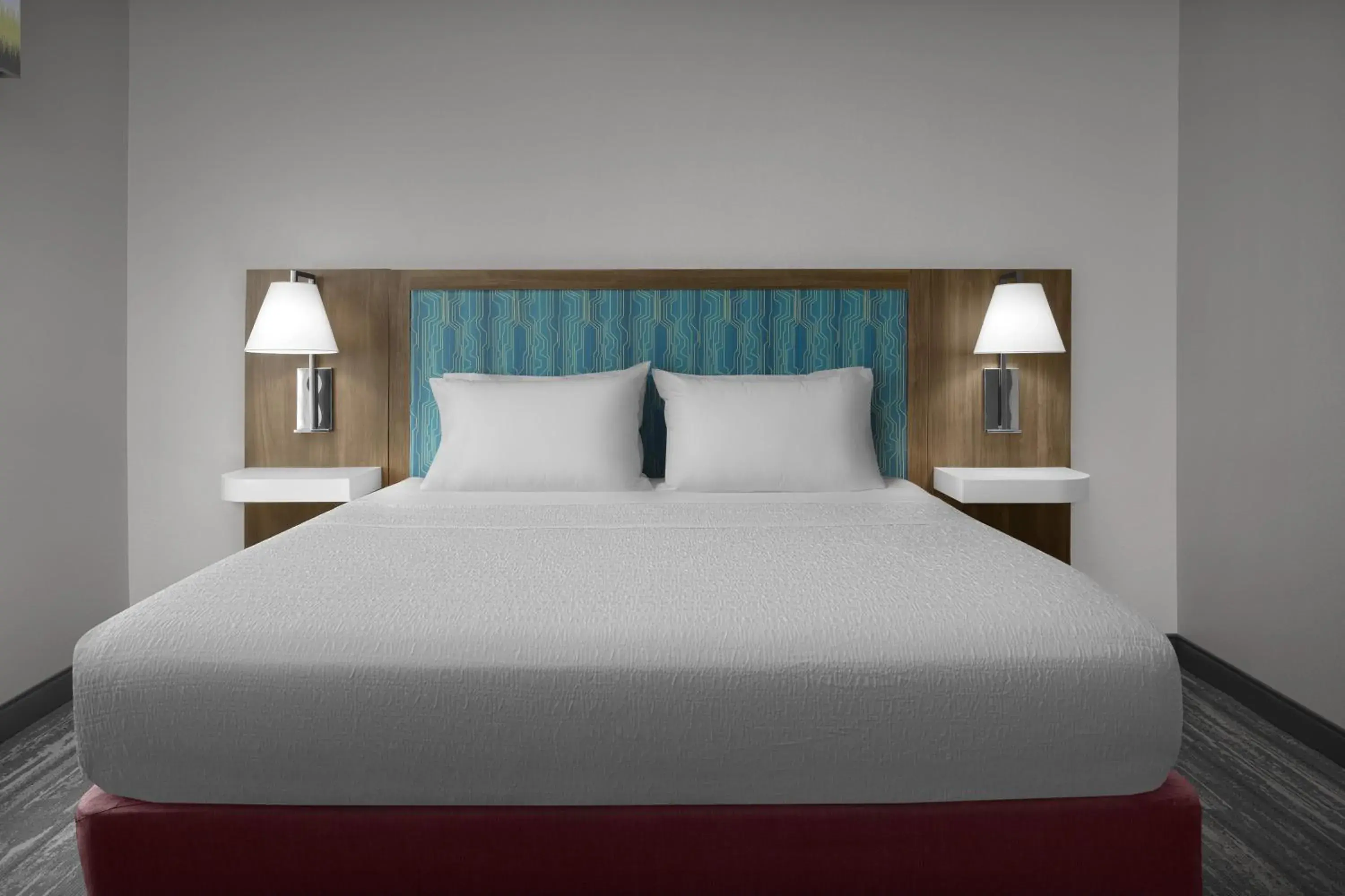 Bed in Hampton Inn & Suites Jacksonville South - Bartram Park Bed in Hampton Inn & Suites Jacksonville South - Bartram Park