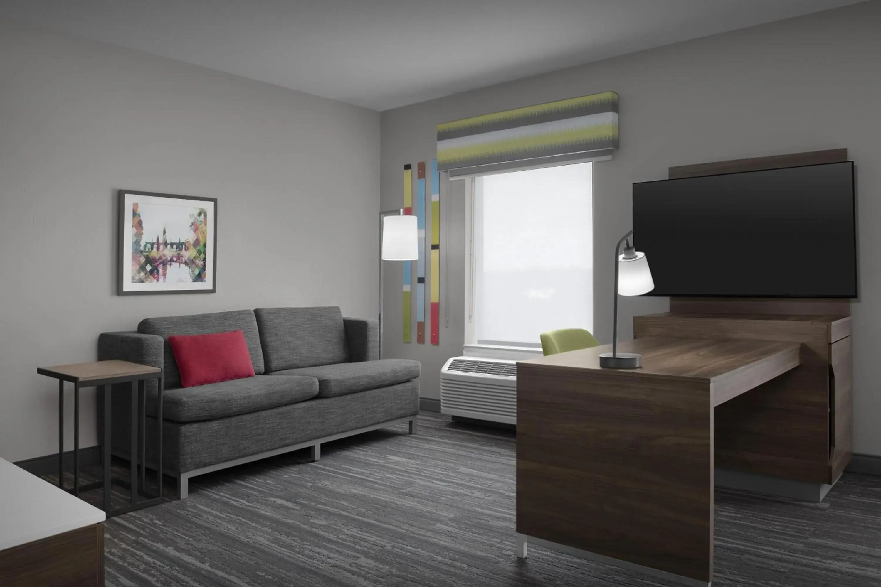 Bedroom in Hampton Inn & Suites Jacksonville South - Bartram Park Bedroom in Hampton Inn & Suites Jacksonville South - Bartram Park