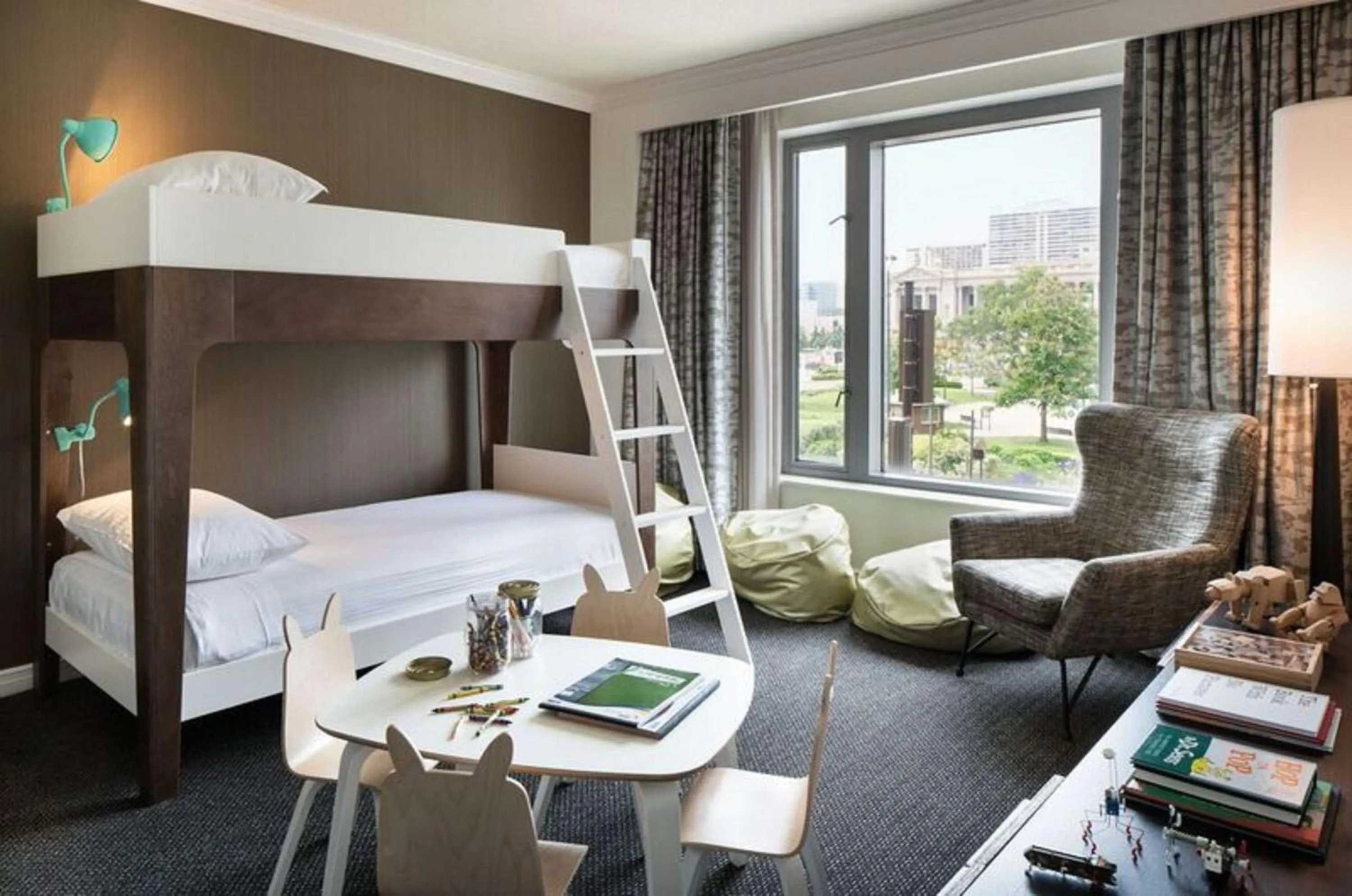 Bed in The Logan Philadelphia, Curio Collection by Hilton