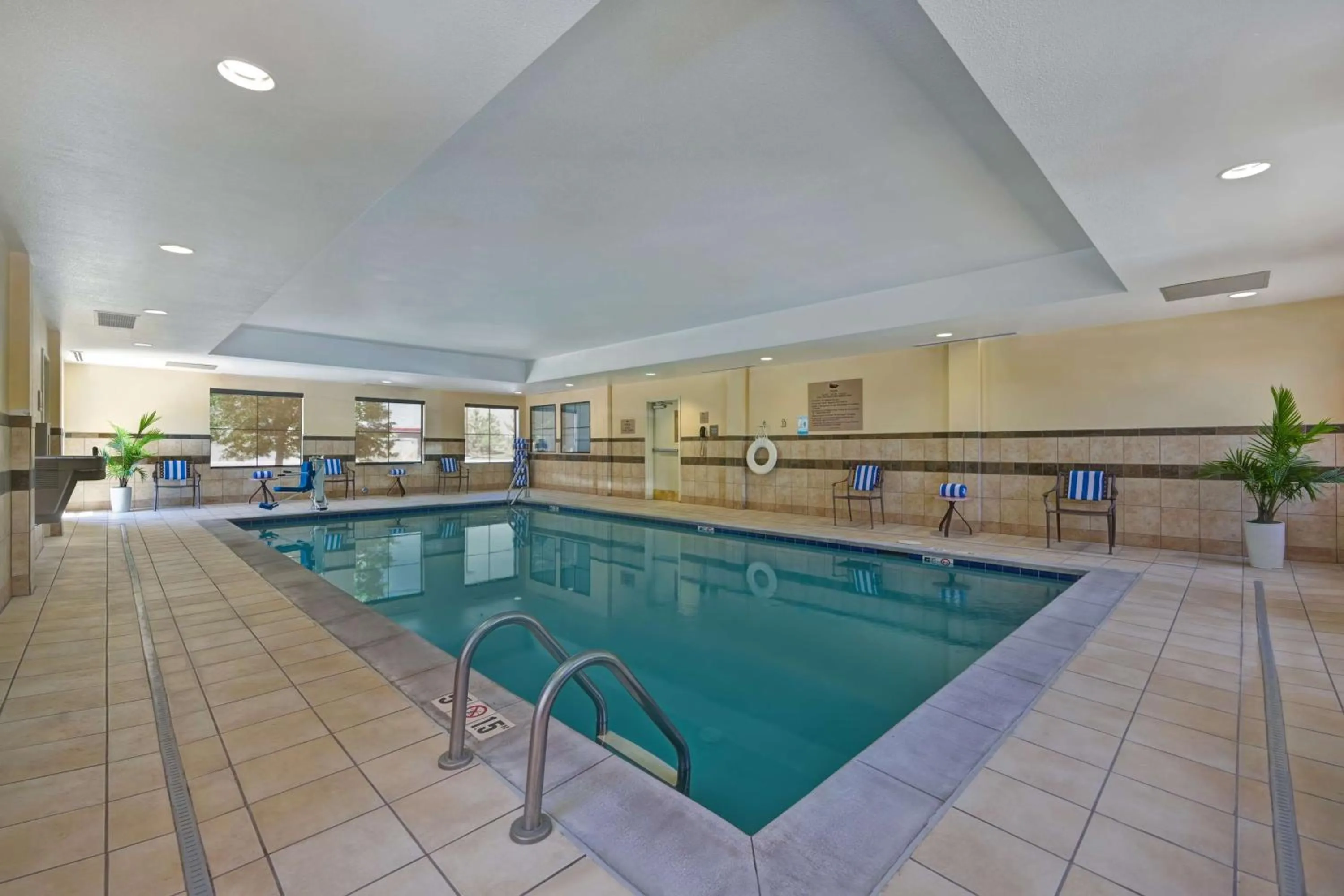 Pool view in Homewood Suites by Hilton Denver Tech Center