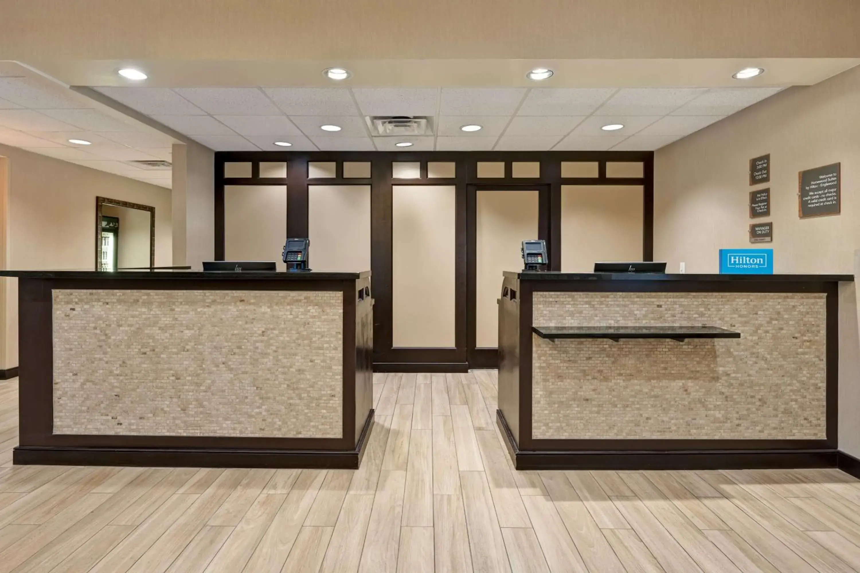 Lobby or reception in Homewood Suites by Hilton Denver Tech Center Lobby or reception in Homewood Suites by Hilton Denver Tech Center