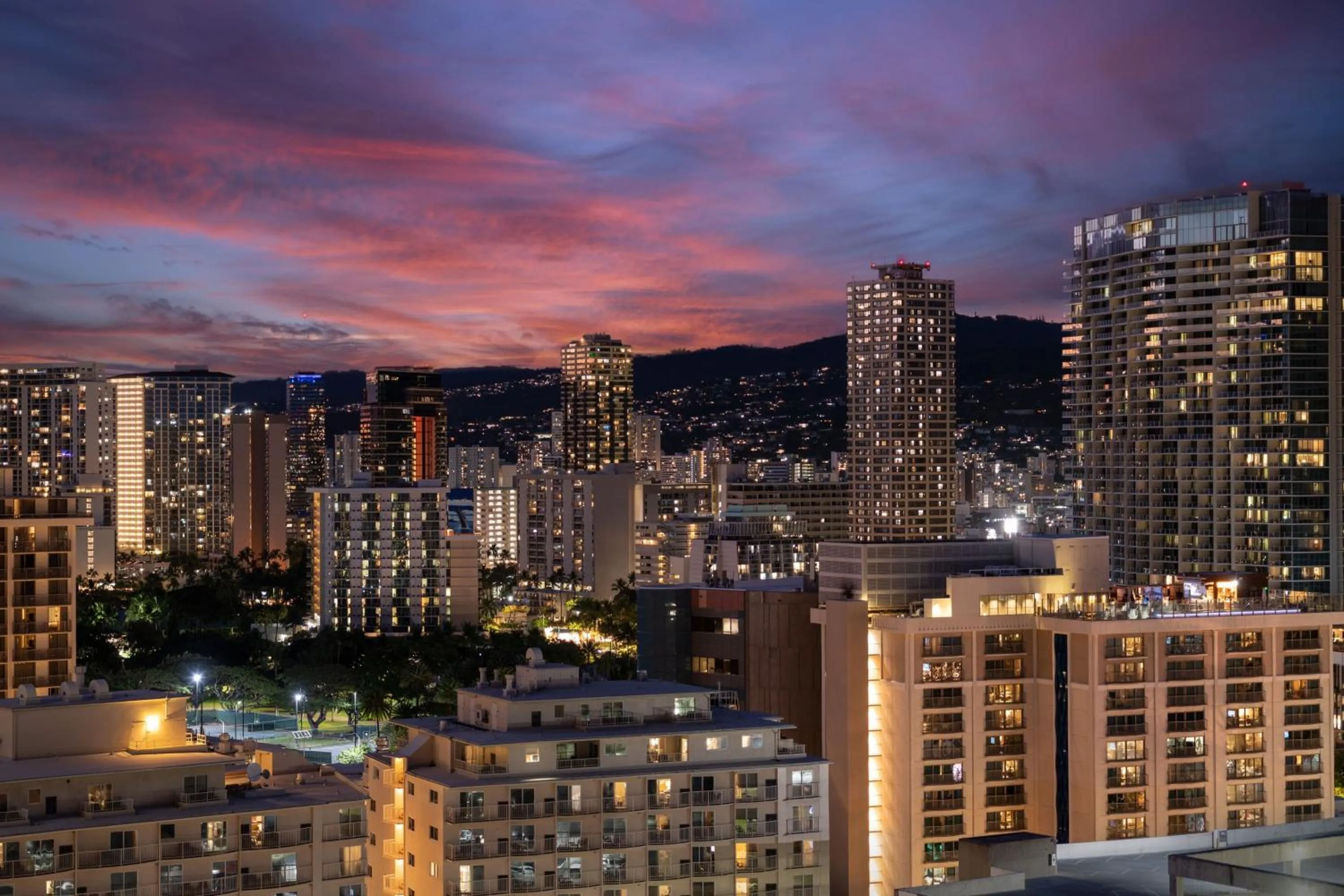 Photo of the whole room in Sheraton Waikiki Beach Resort