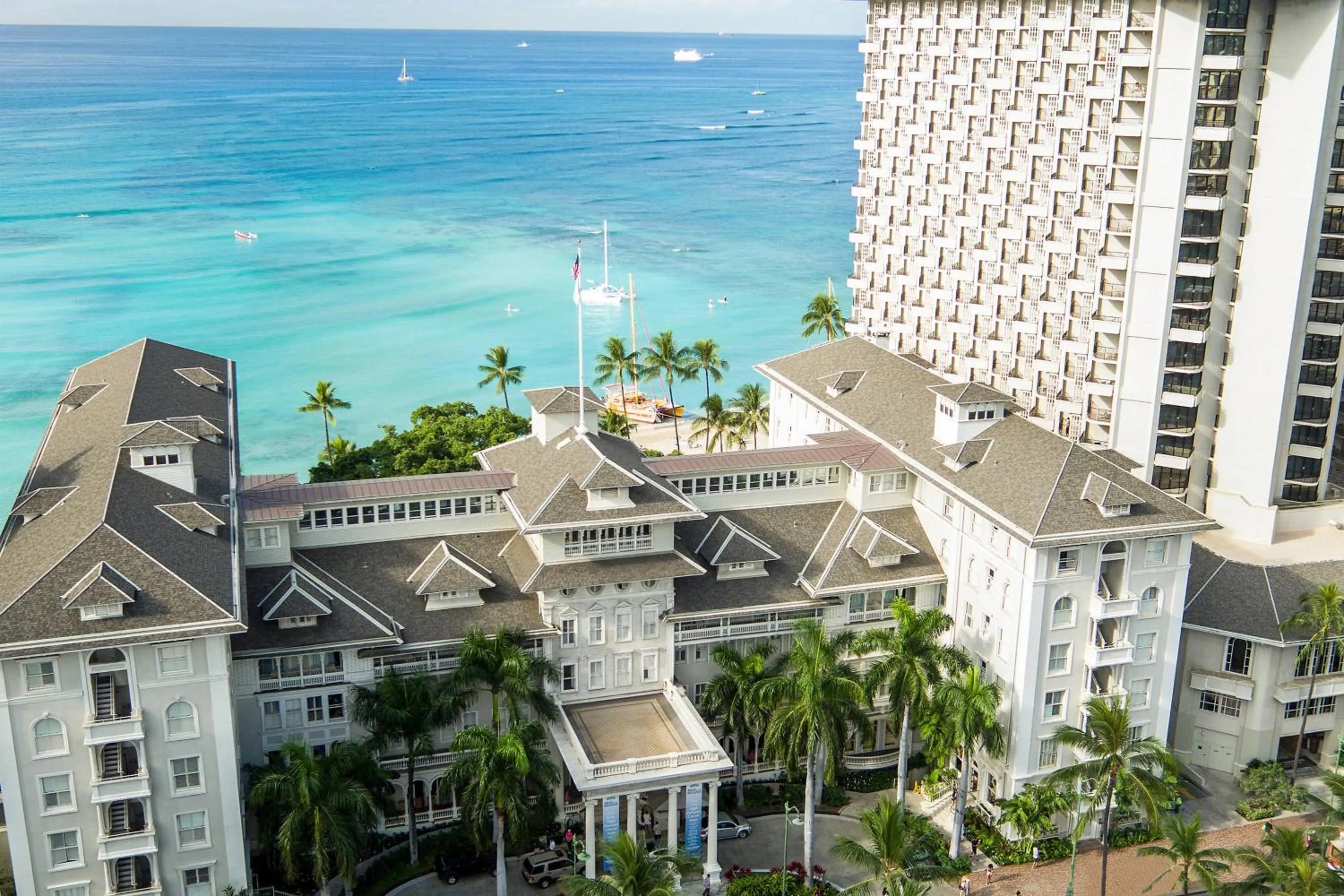 View (from property/room) in Moana Surfrider, A Westin Resort & Spa, Waikiki Beach