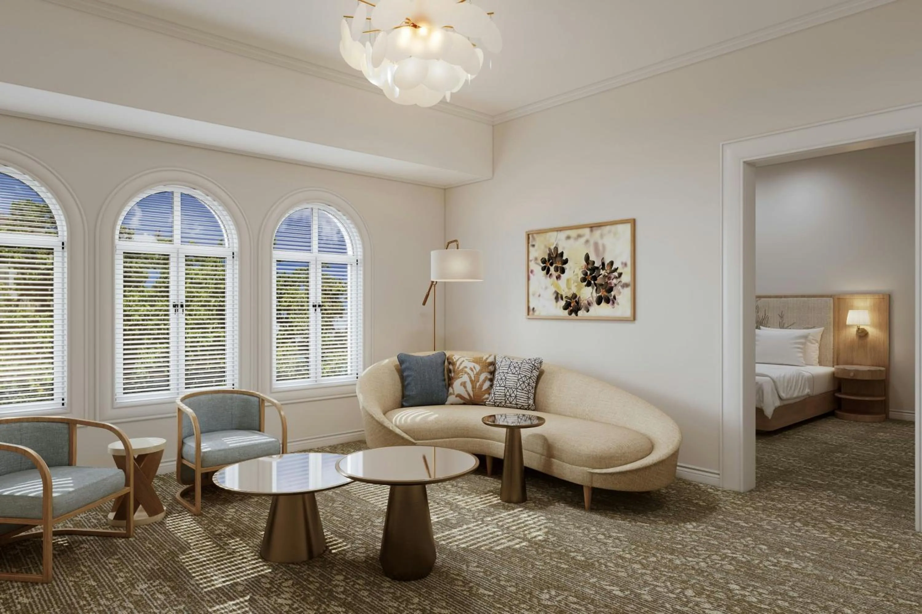 Photo of the whole room in Moana Surfrider, A Westin Resort & Spa, Waikiki Beach