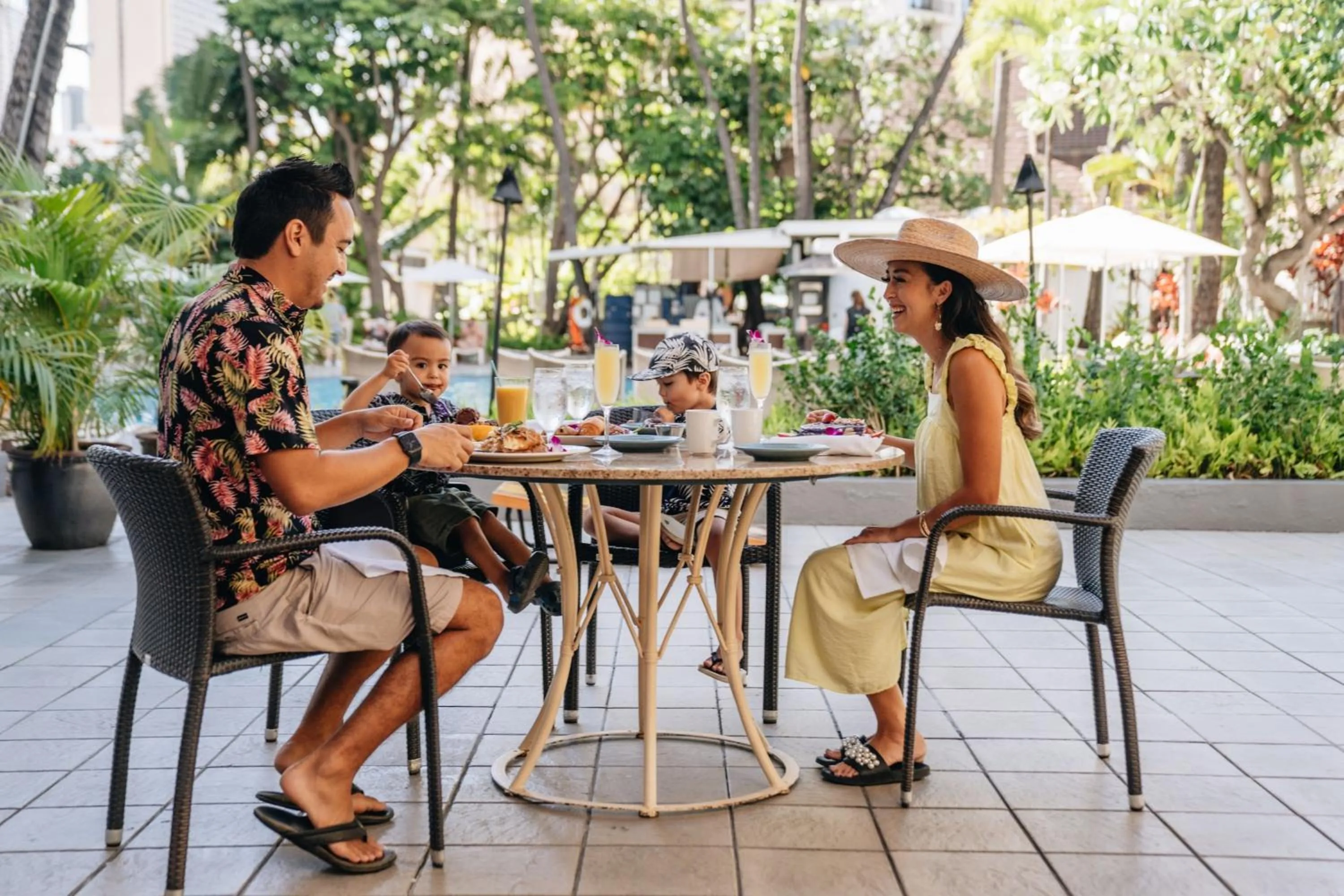 Breakfast in Sheraton Princess Kaiulani Waikiki Beach