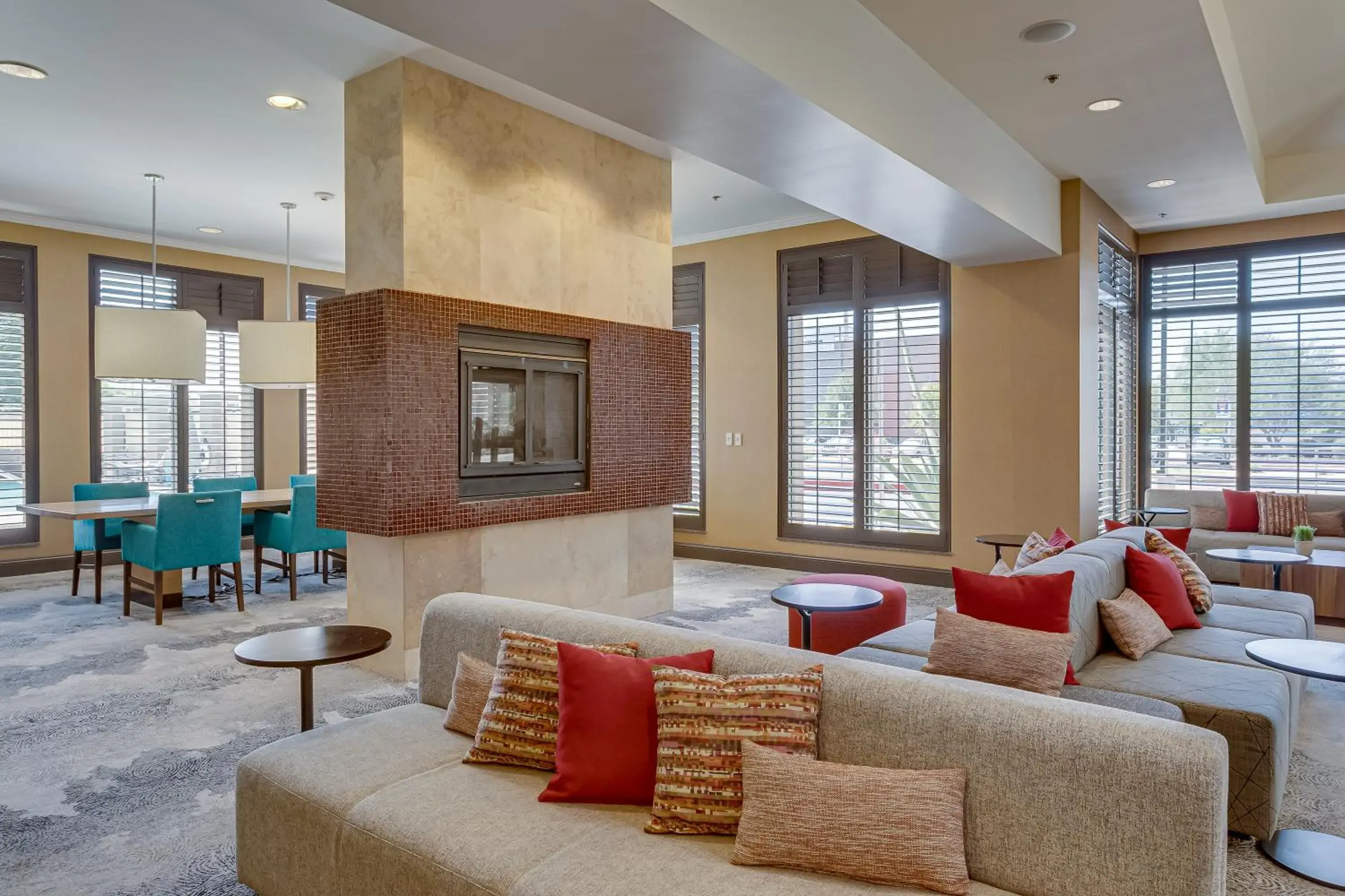 Lobby or reception in Hilton Garden Inn Phoenix Airport North Lobby or reception in Hilton Garden Inn Phoenix Airport North