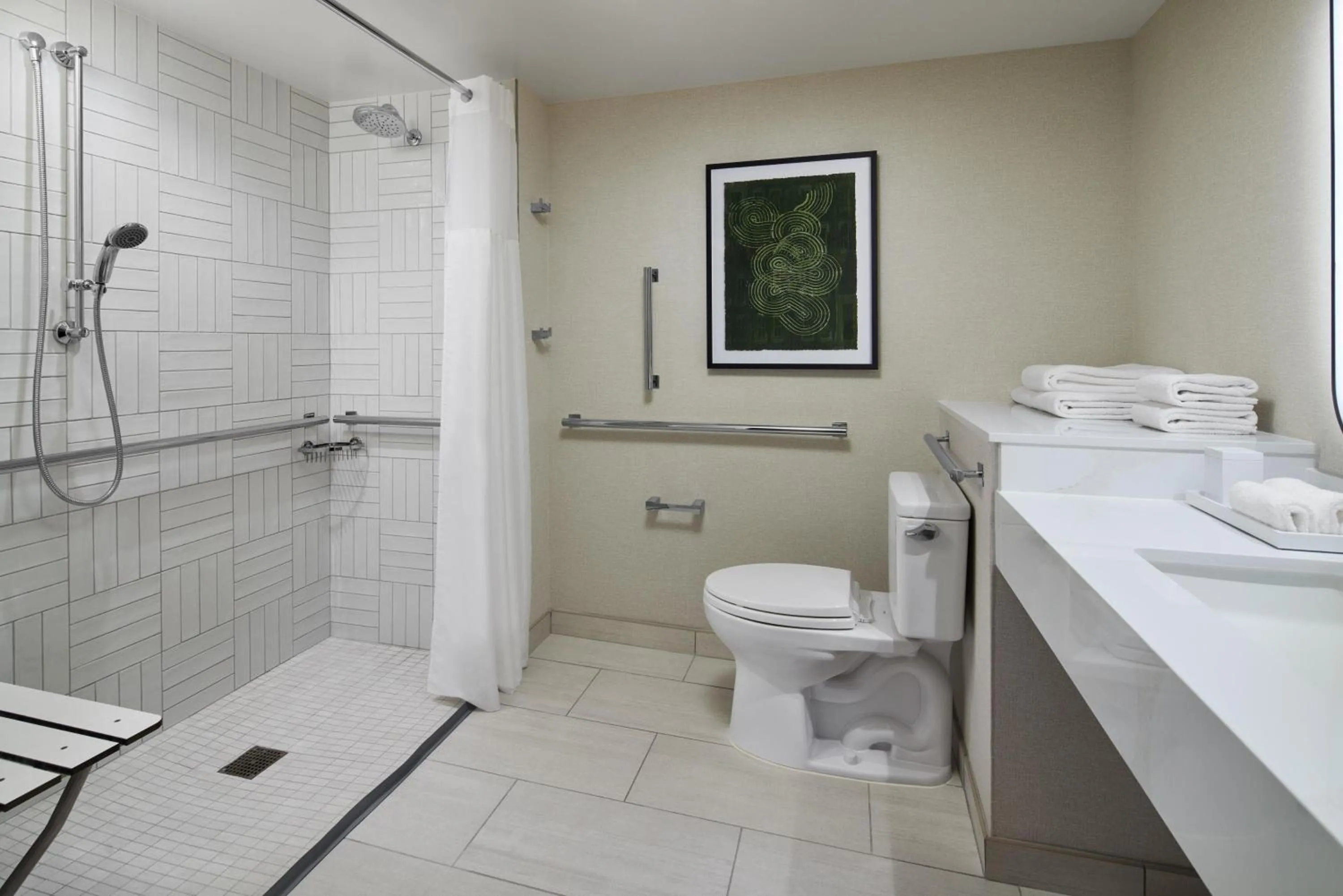 Shower in Hyatt Regency Washington on Capitol Hill