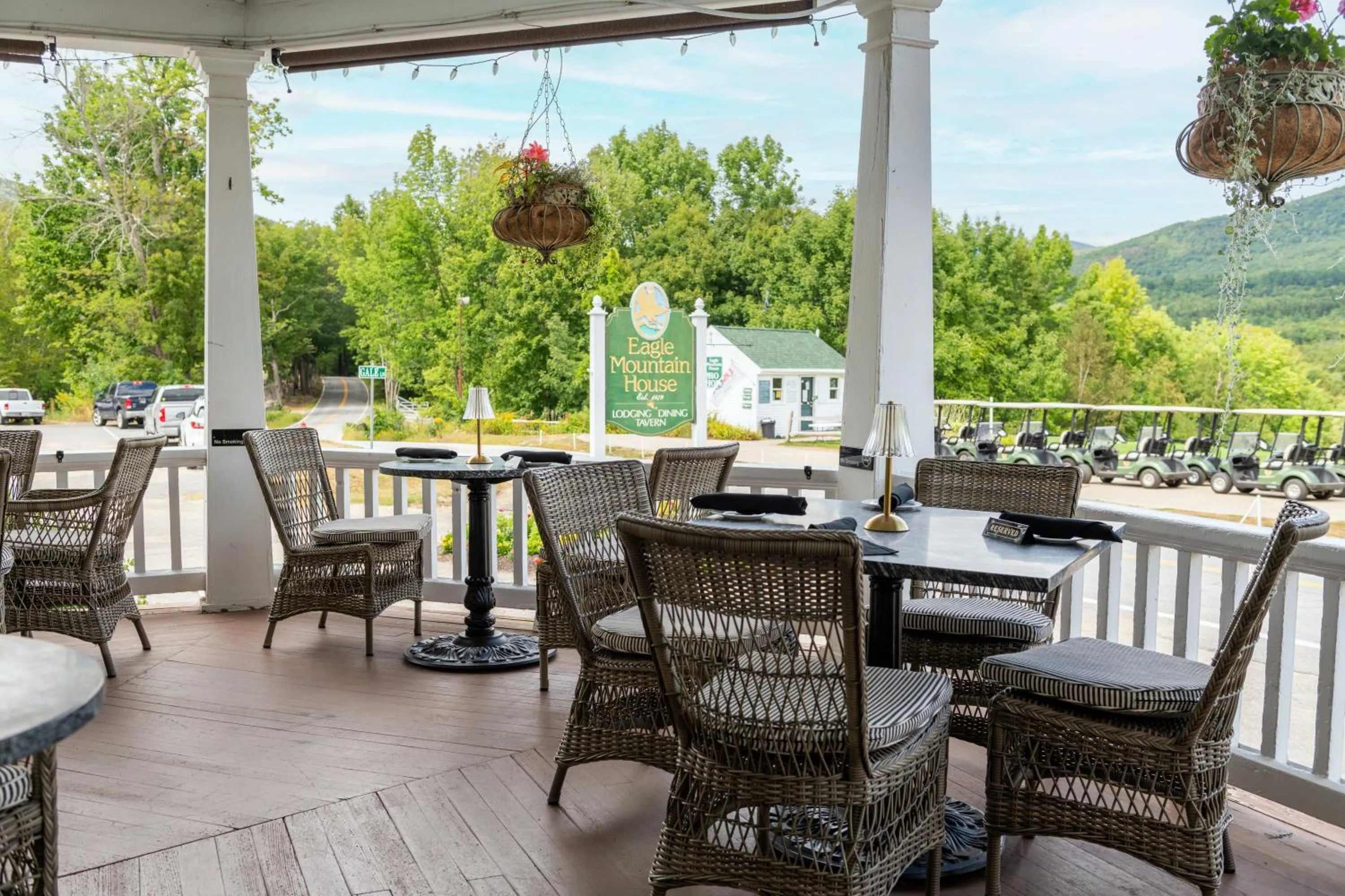Balcony/Terrace in Eagle Mountain House and Golf Club