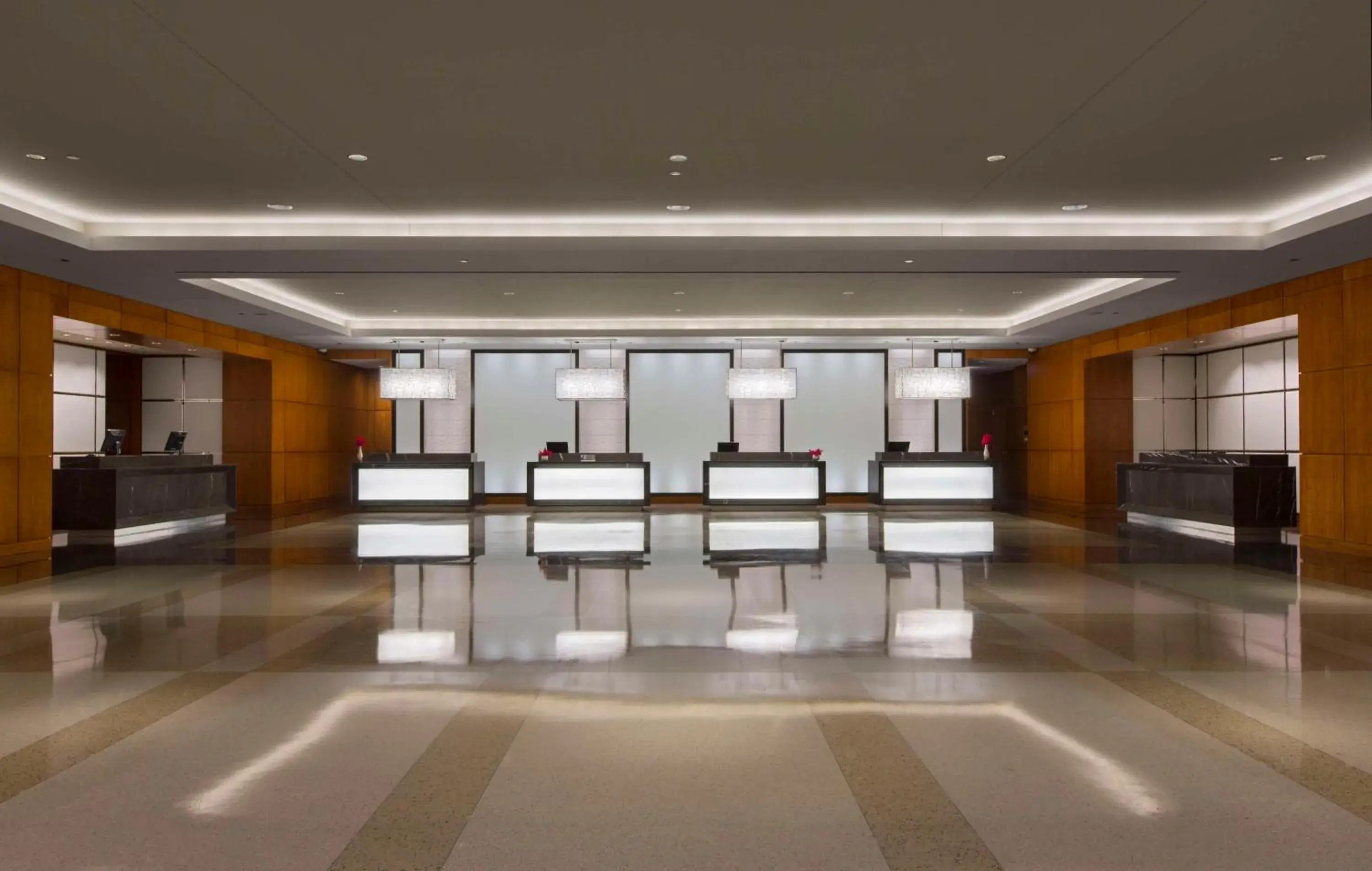 Lobby or reception in Hyatt Regency McCormick Place Chicago Lobby or reception in Hyatt Regency McCormick Place Chicago