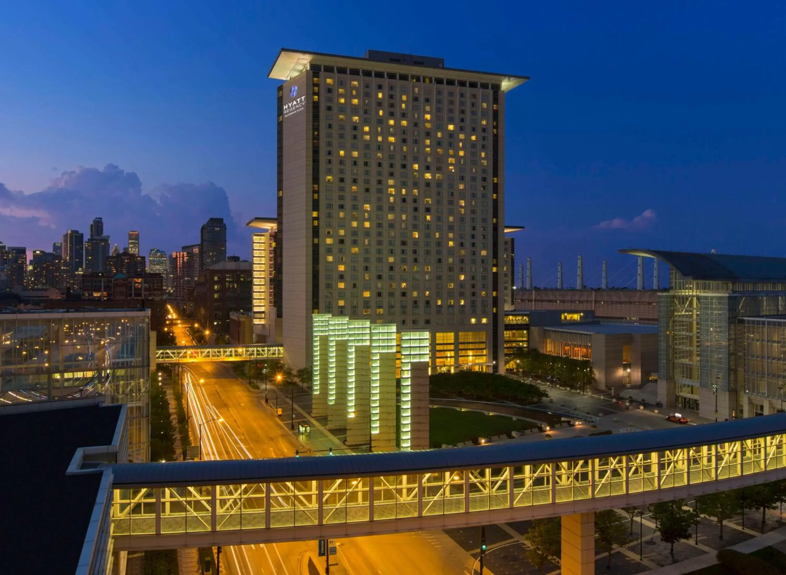 Property building in Hyatt Regency McCormick Place Chicago Property building in Hyatt Regency McCormick Place Chicago