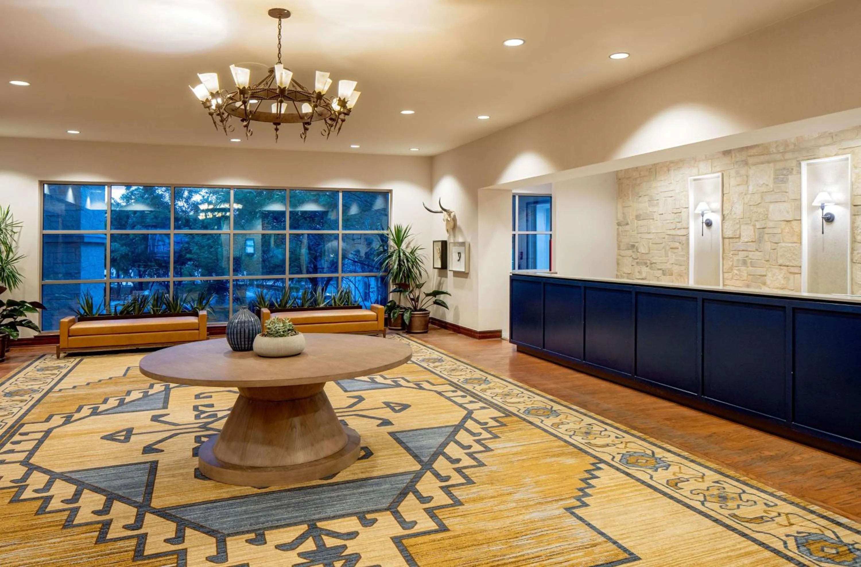 Lobby or reception in Hilton San Antonio Hill Country