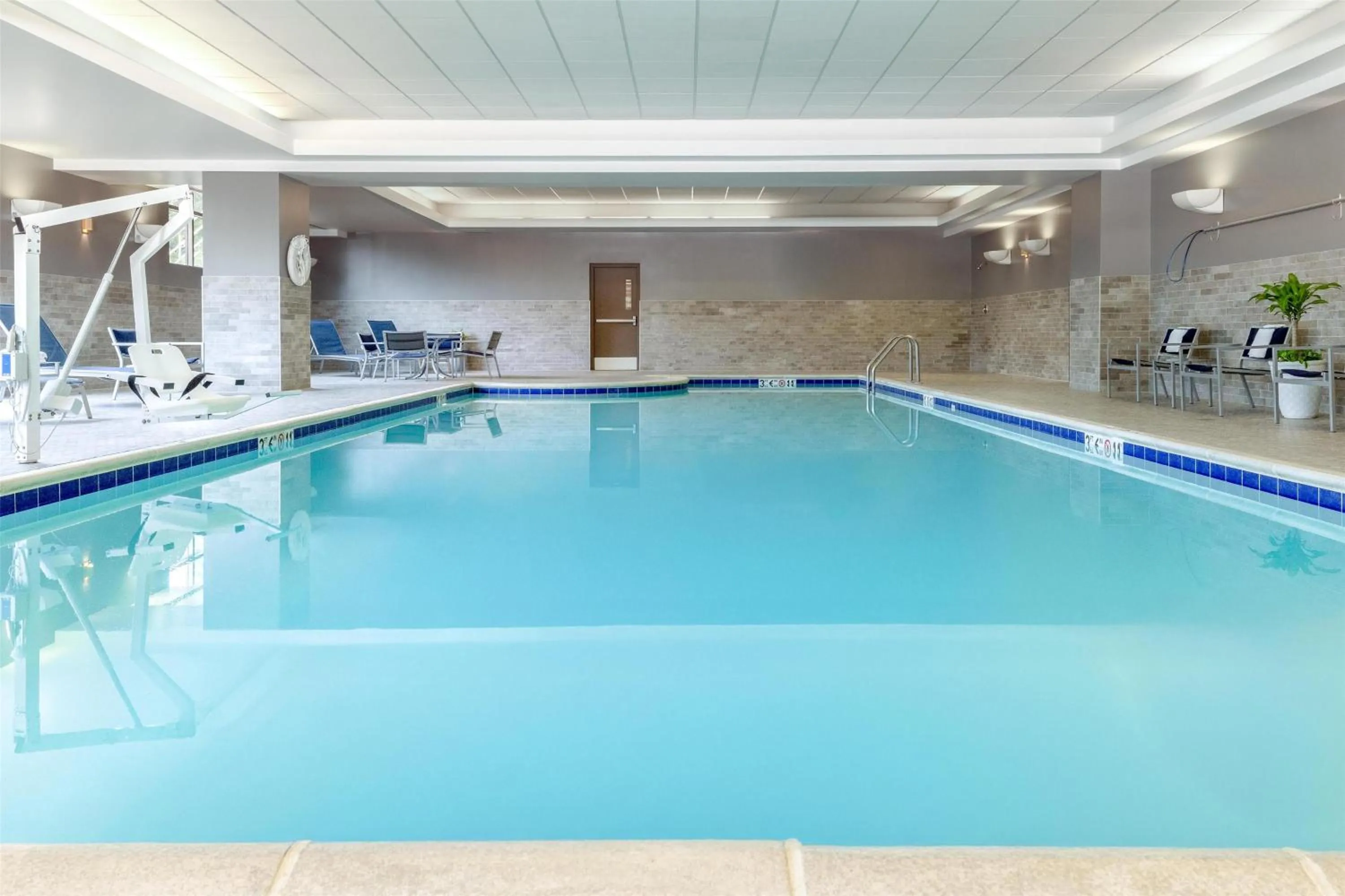 Pool view in Hilton Garden Inn Hanover Arundel Mills, MD