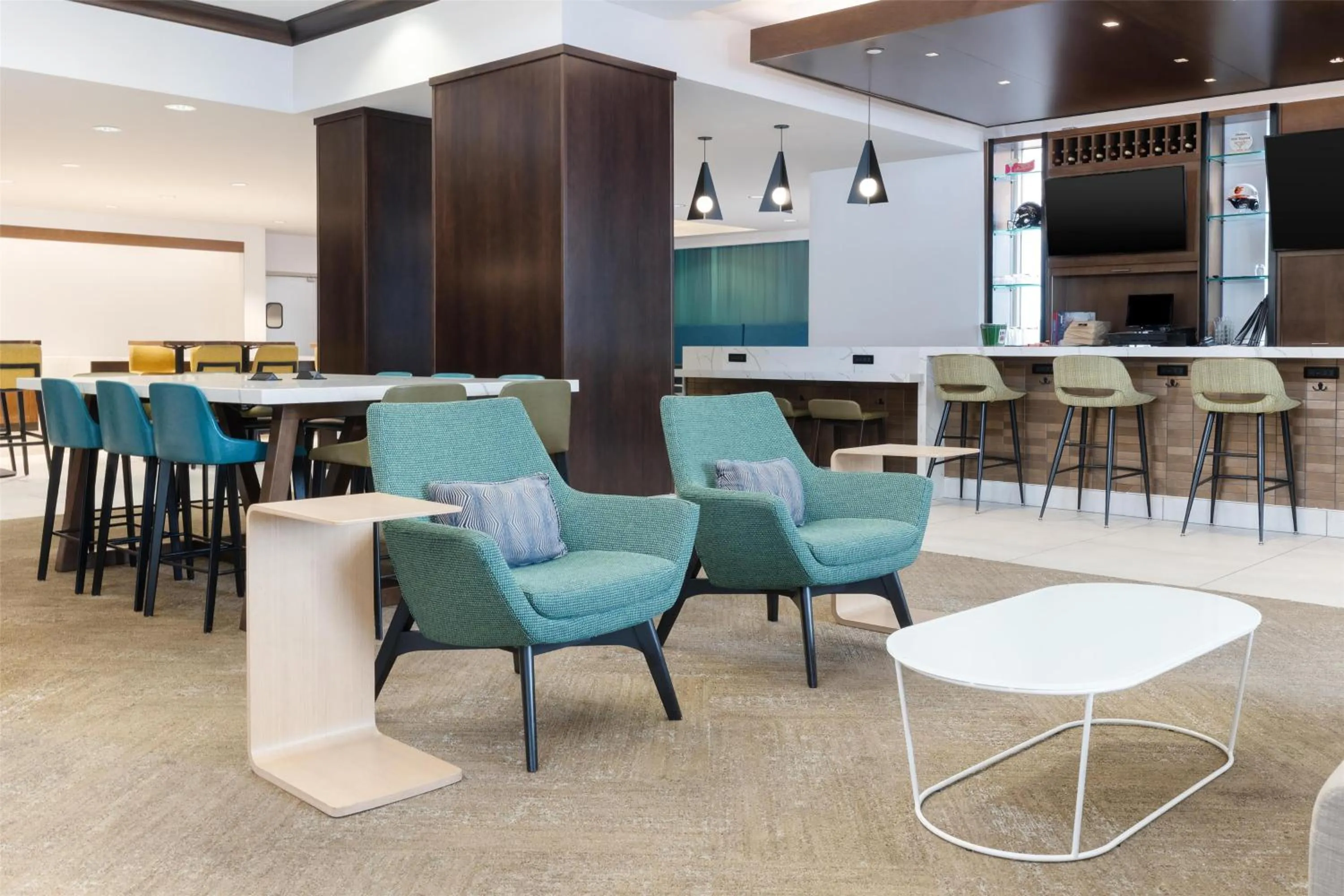 Lobby or reception in Hilton Garden Inn Hanover Arundel Mills, MD