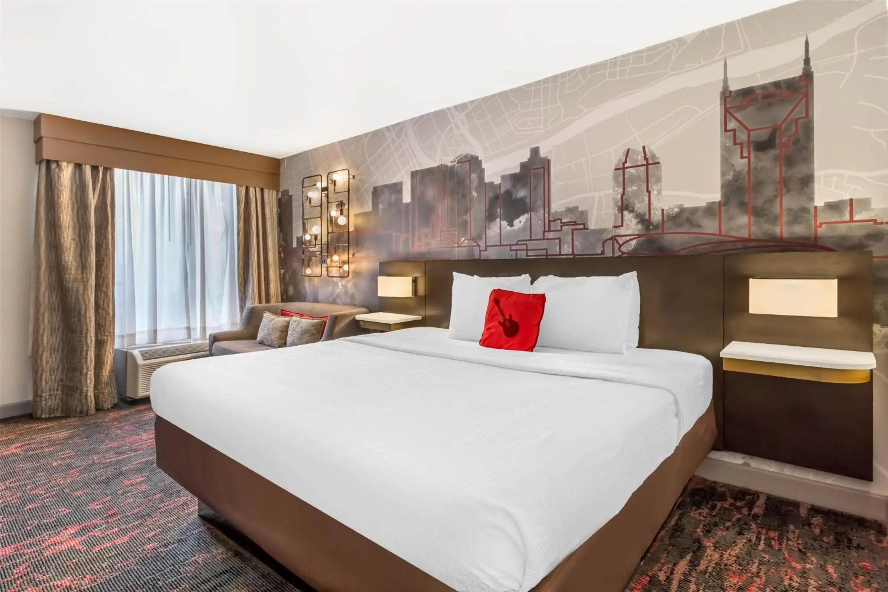 Bedroom, Bed in Best Western Downtown PLUS Music Row Bedroom, Bed in Best Western Downtown PLUS Music Row