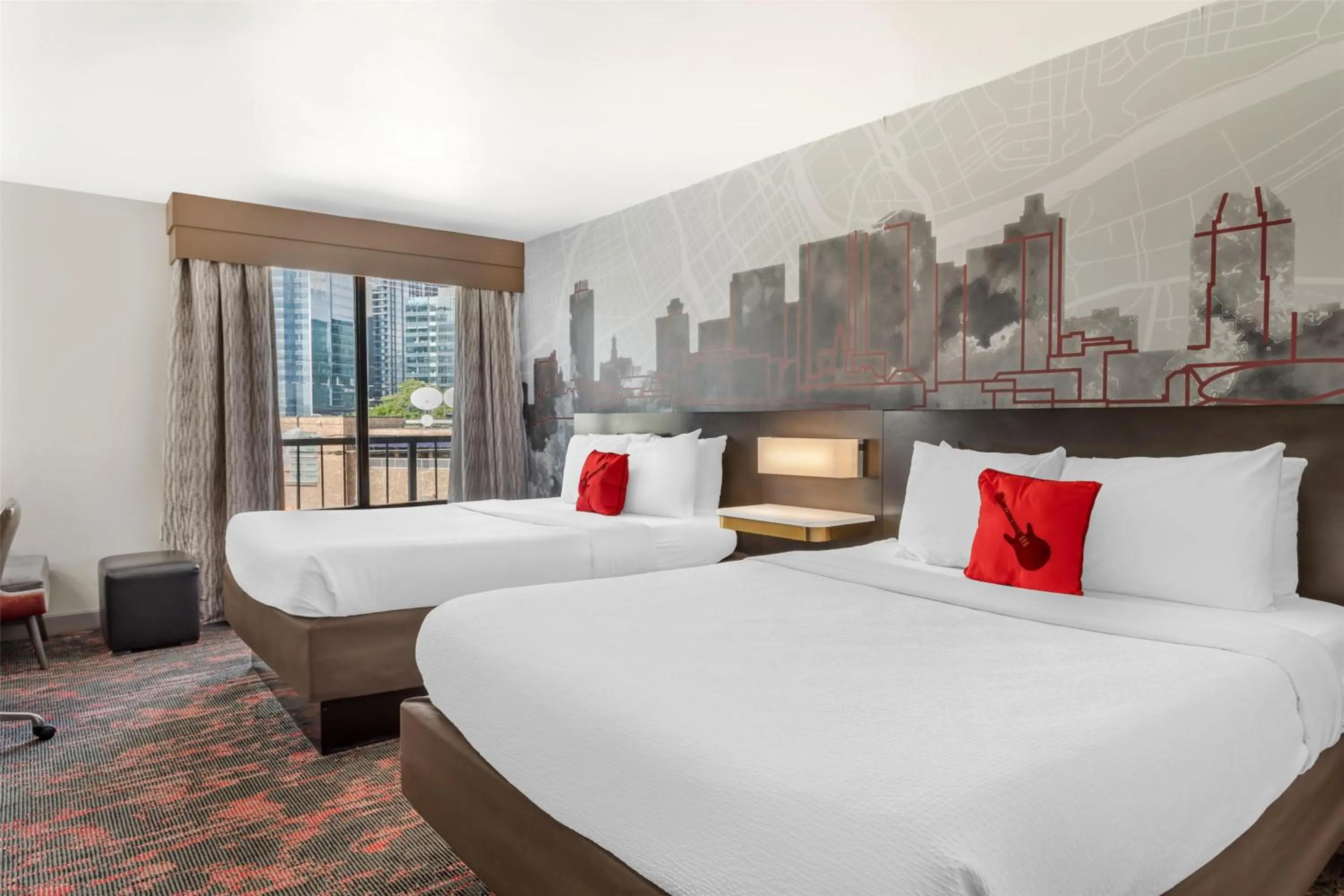 Bedroom, Bed in Best Western Downtown PLUS Music Row