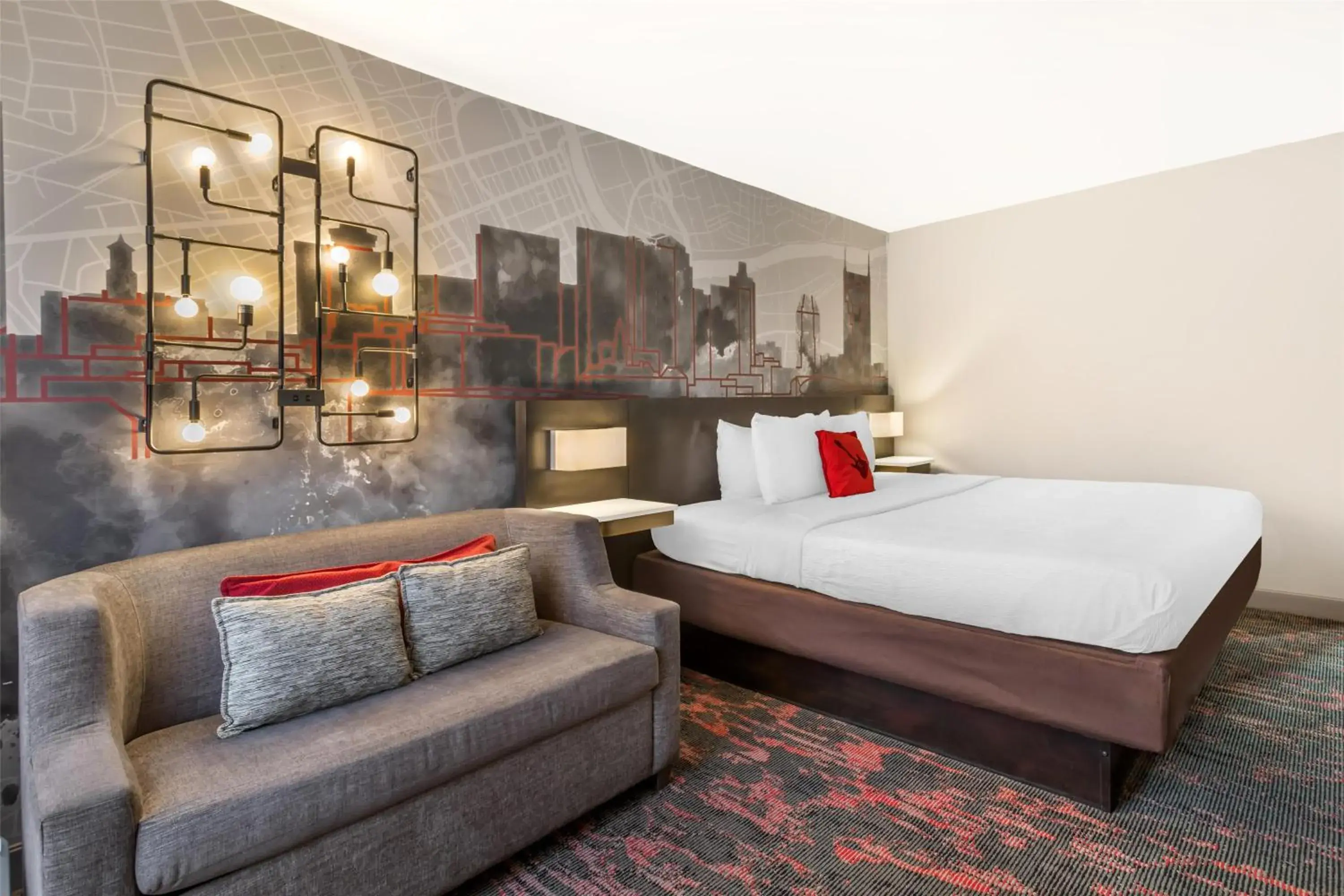 Bedroom, Bed in Best Western Downtown PLUS Music Row Bedroom, Bed in Best Western Downtown PLUS Music Row