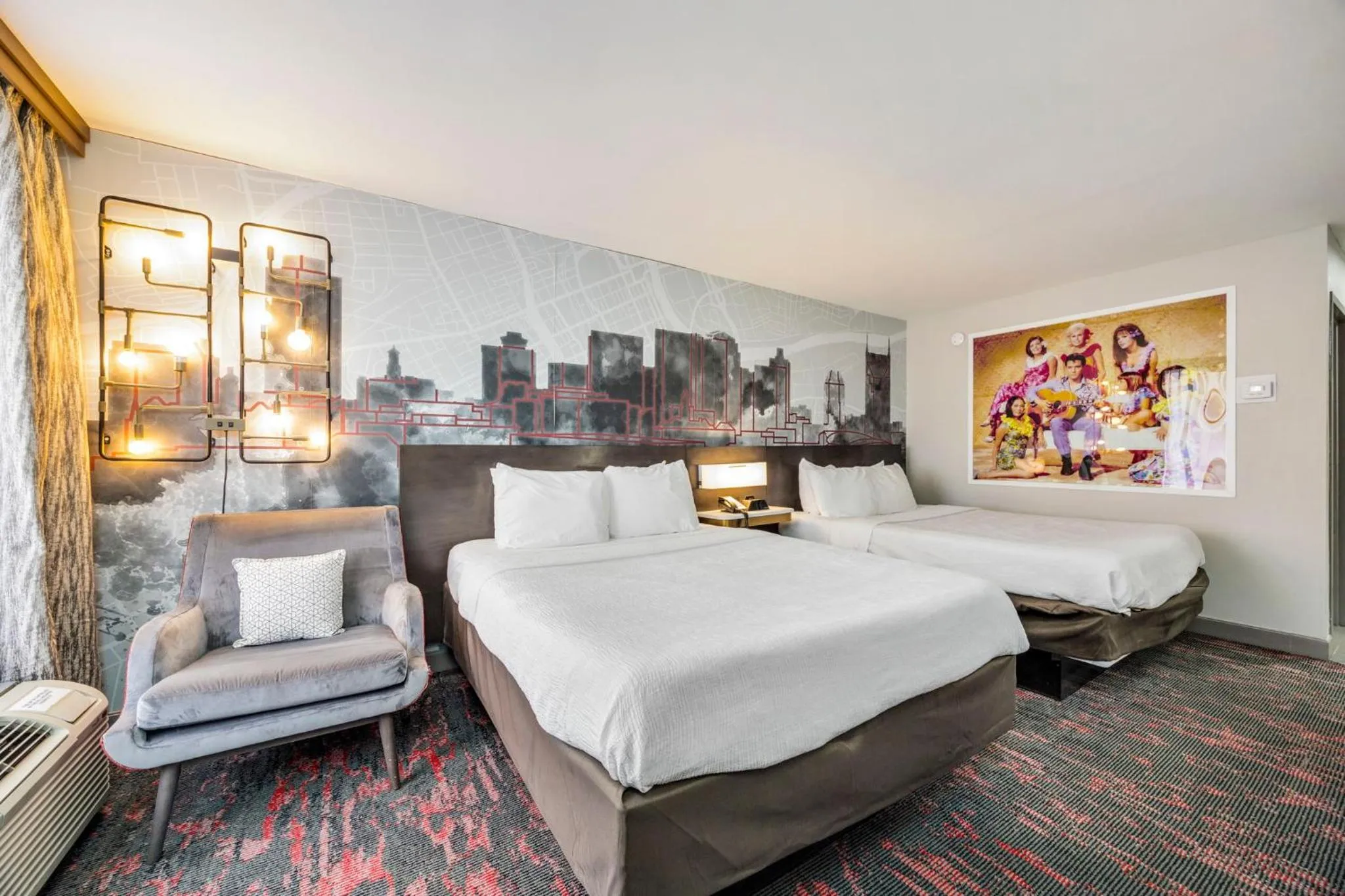 Property building, Bed in Best Western Downtown PLUS Music Row