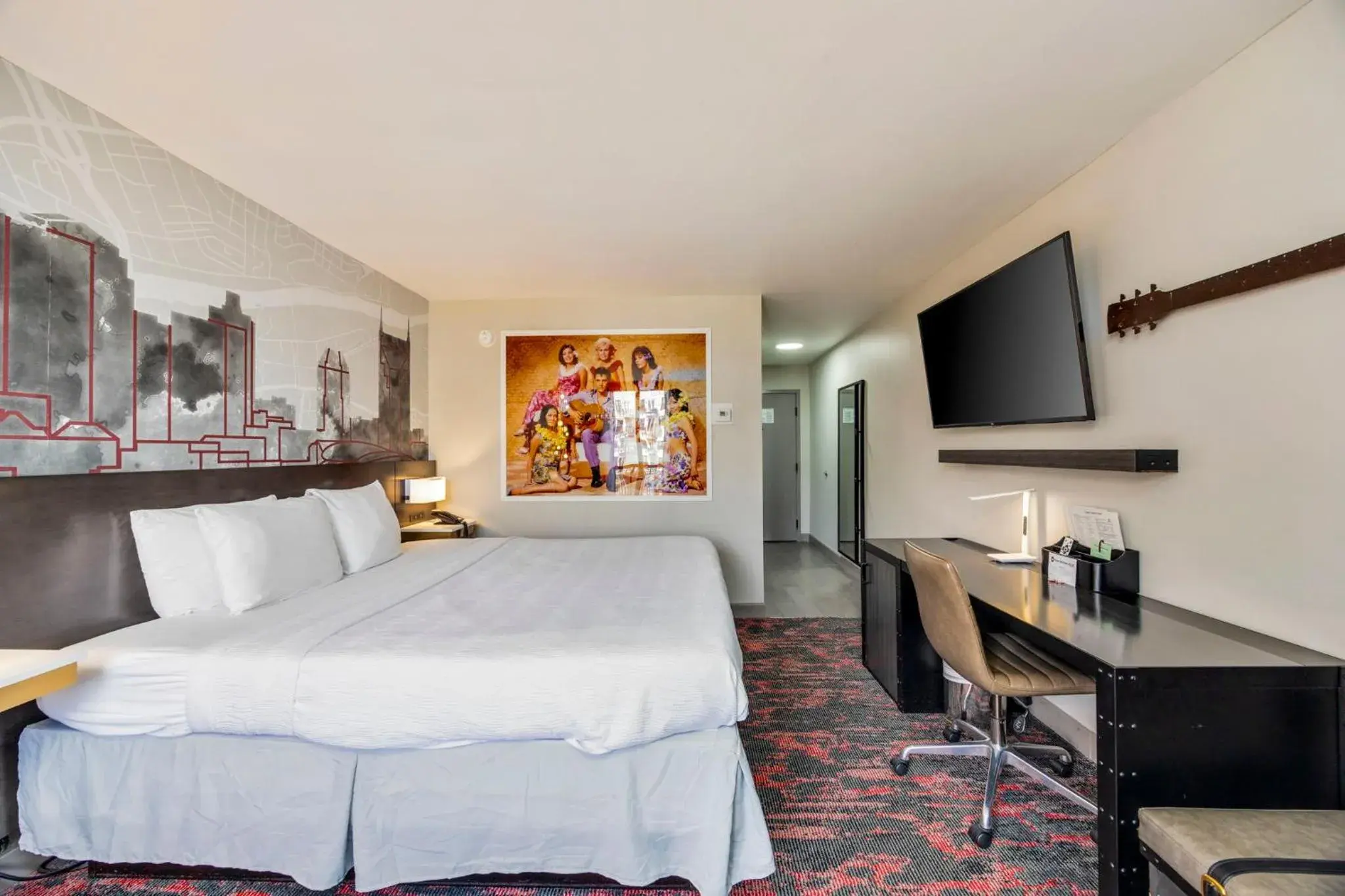 Property building, Bed in Best Western Downtown PLUS Music Row Property building, Bed in Best Western Downtown PLUS Music Row