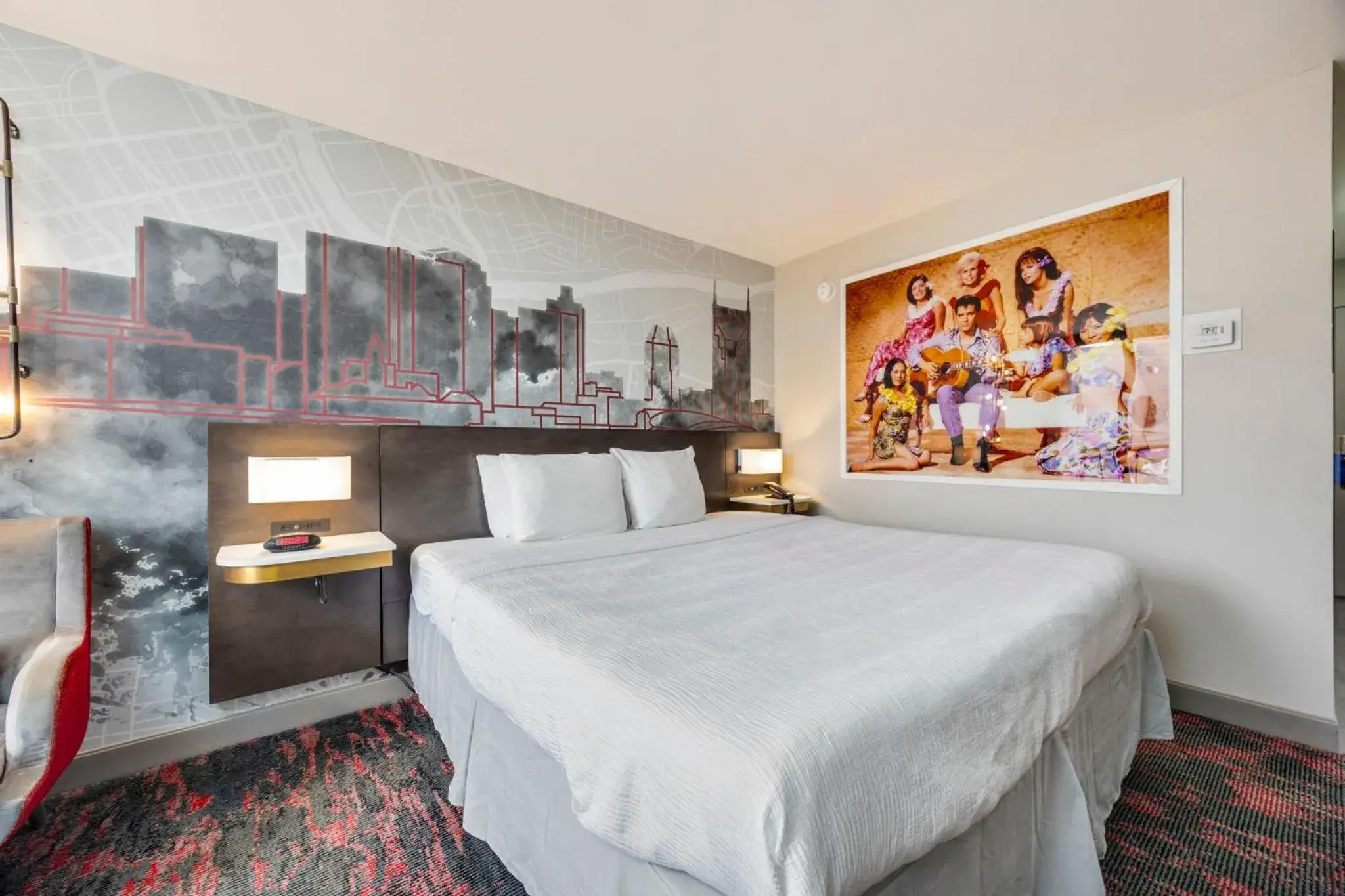 Property building, Bed in Best Western Downtown PLUS Music Row Property building, Bed in Best Western Downtown PLUS Music Row