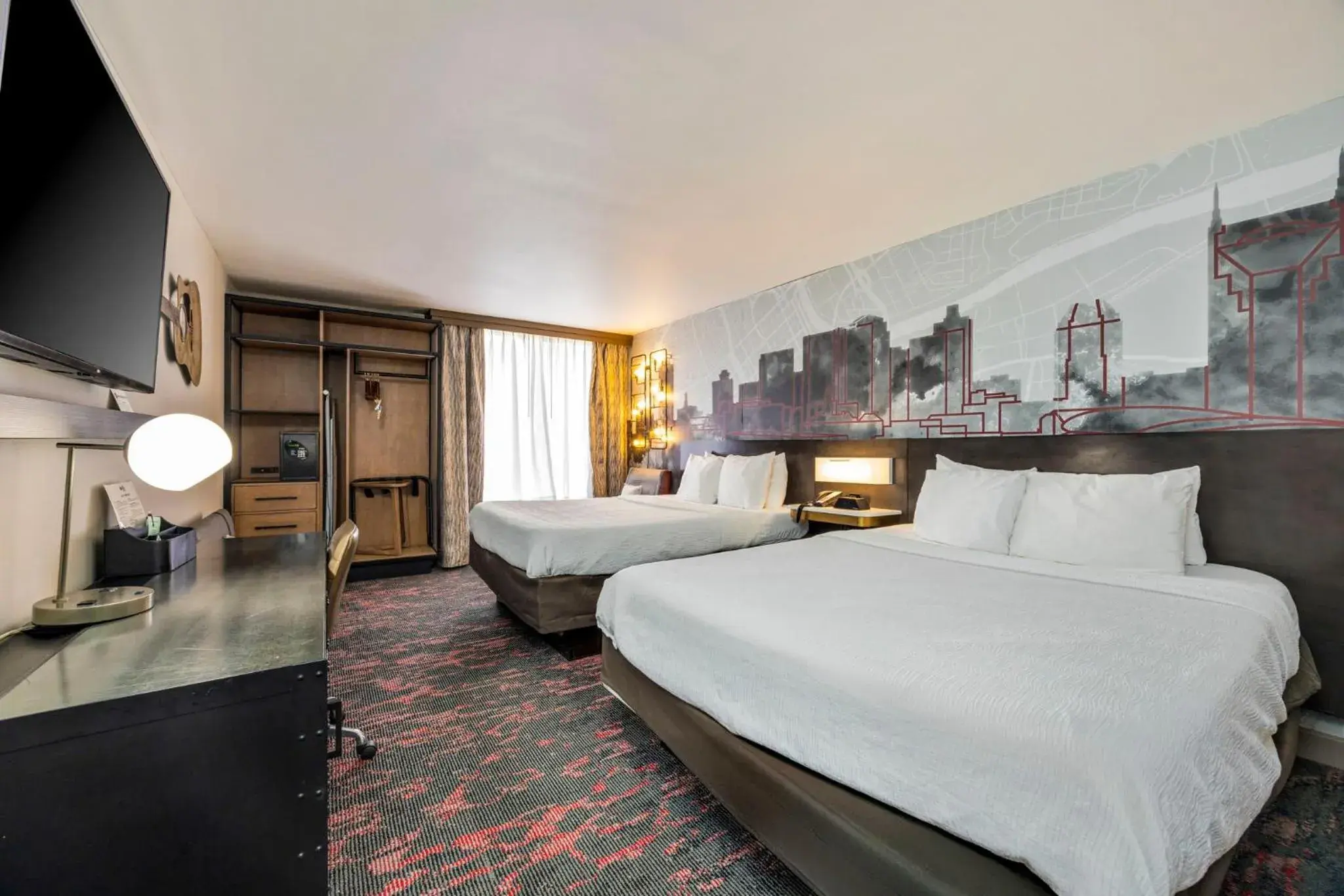 Property building, Bed in Best Western Downtown PLUS Music Row Property building, Bed in Best Western Downtown PLUS Music Row