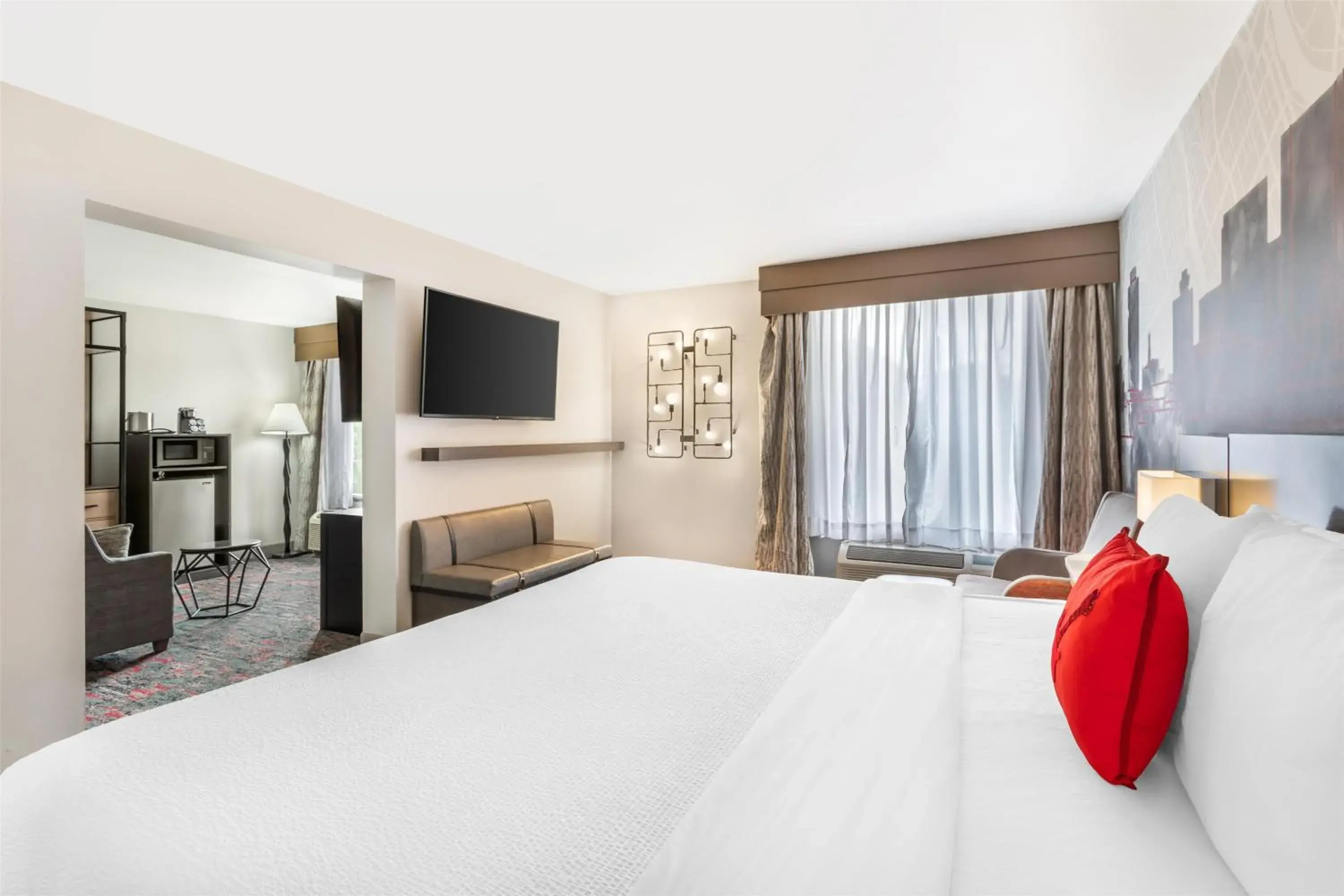 Bedroom, Bed in Best Western Downtown PLUS Music Row Bedroom, Bed in Best Western Downtown PLUS Music Row