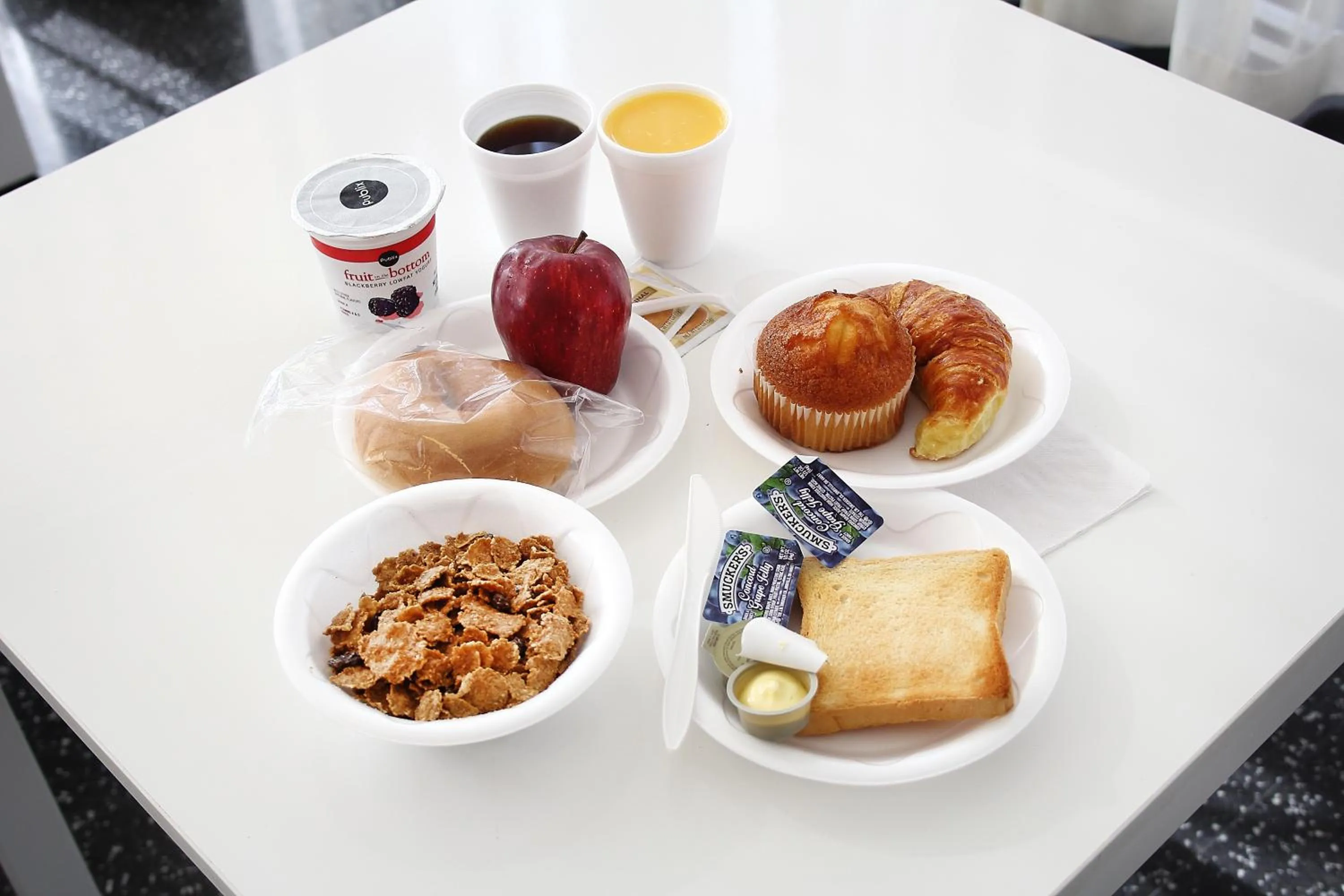 Breakfast in Parisian Hotel
