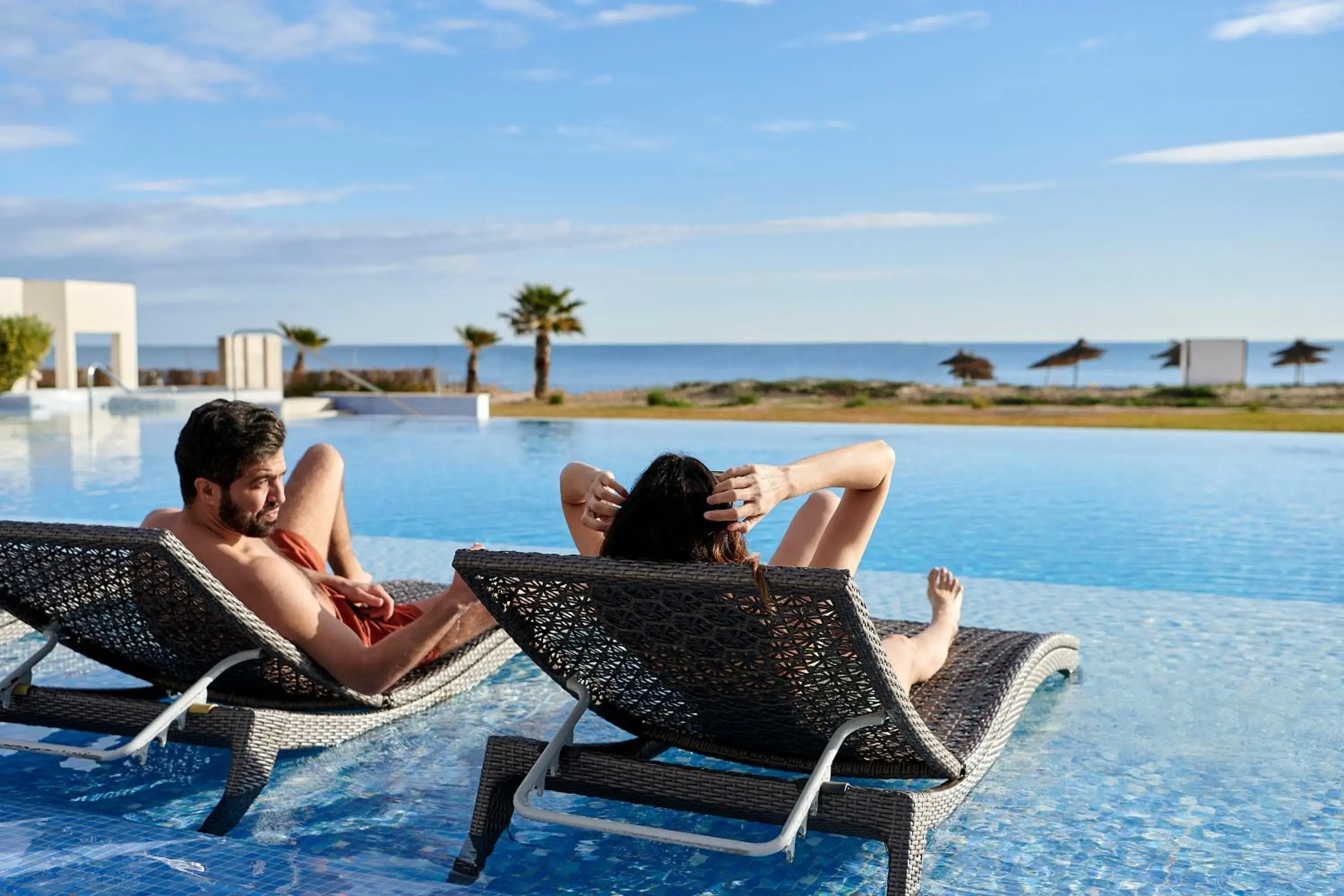 Swimming pool in Iberostar Selection Kantaoui Bay Swimming pool in Iberostar Selection Kantaoui Bay