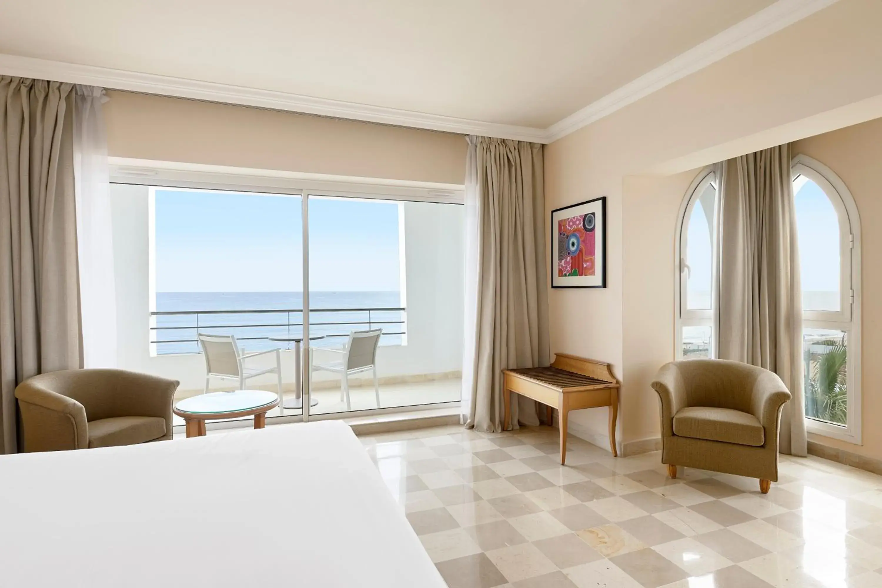 Sea view, Bed in Iberostar Selection Kantaoui Bay Sea view, Bed in Iberostar Selection Kantaoui Bay