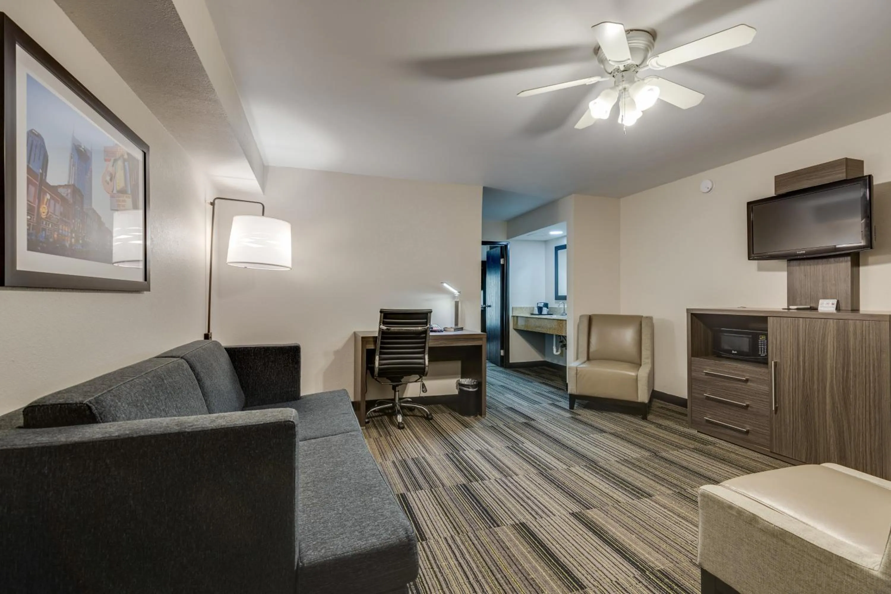 TV and multimedia in Alexis Inn and Suites Hotel