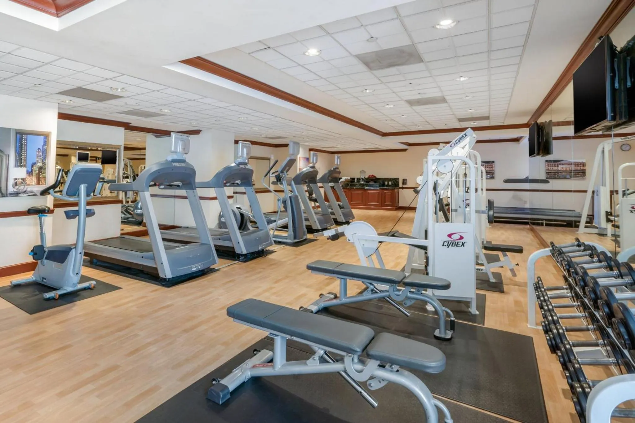Fitness centre/facilities in Omni San Francisco