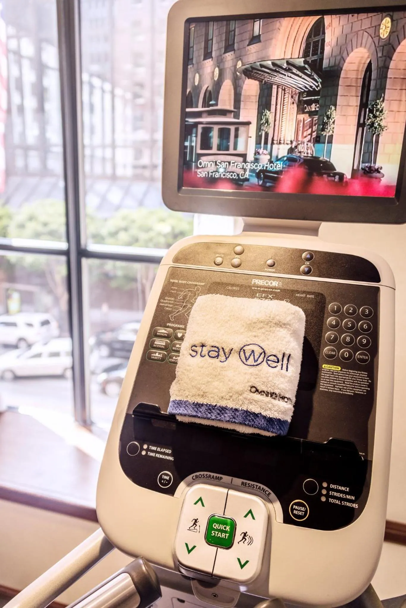 Fitness centre/facilities in Omni San Francisco